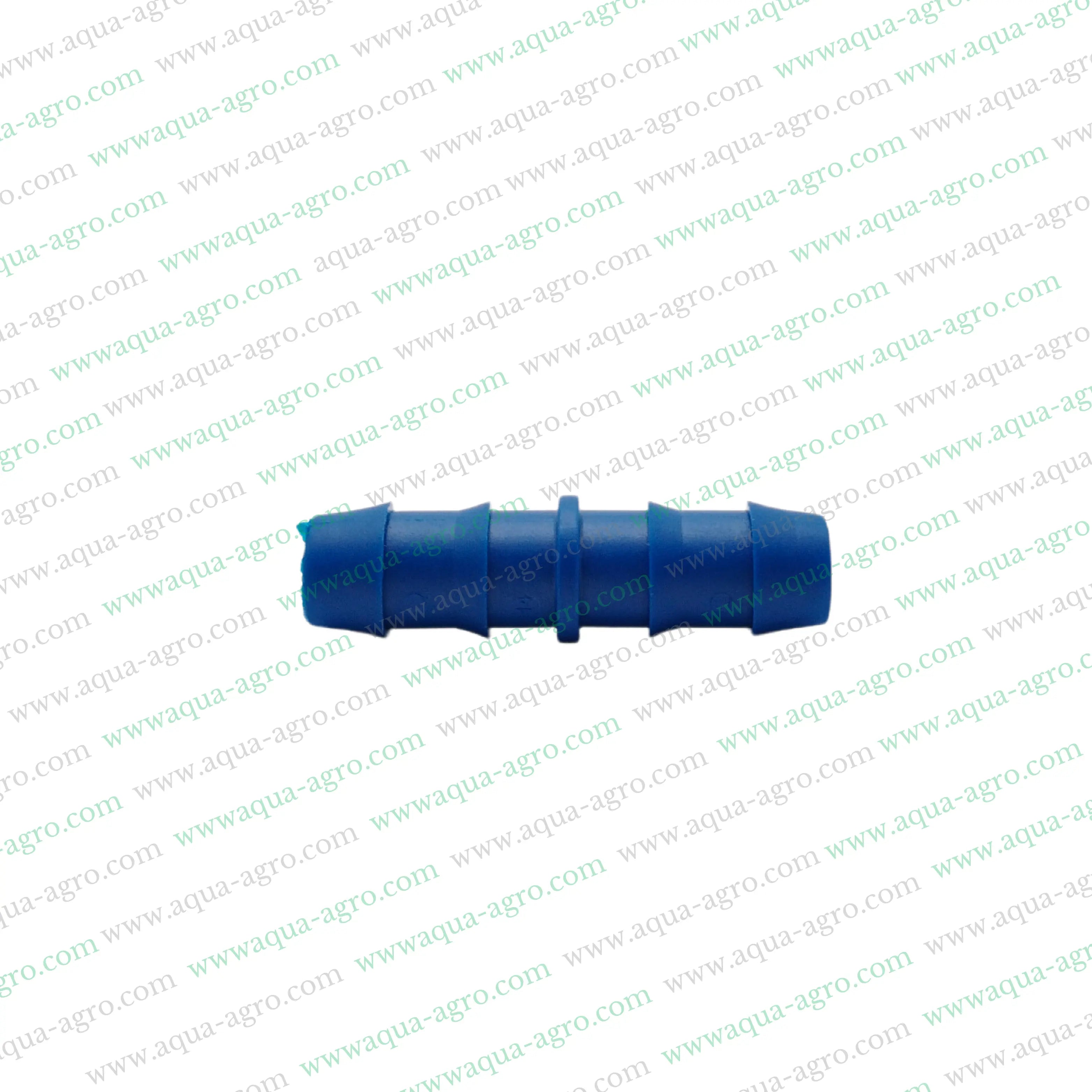 JAIN | Drip Fittings And Accessories - Barbed Fittings - Premium - Blue colour - Coupler / Joinner - 16mm