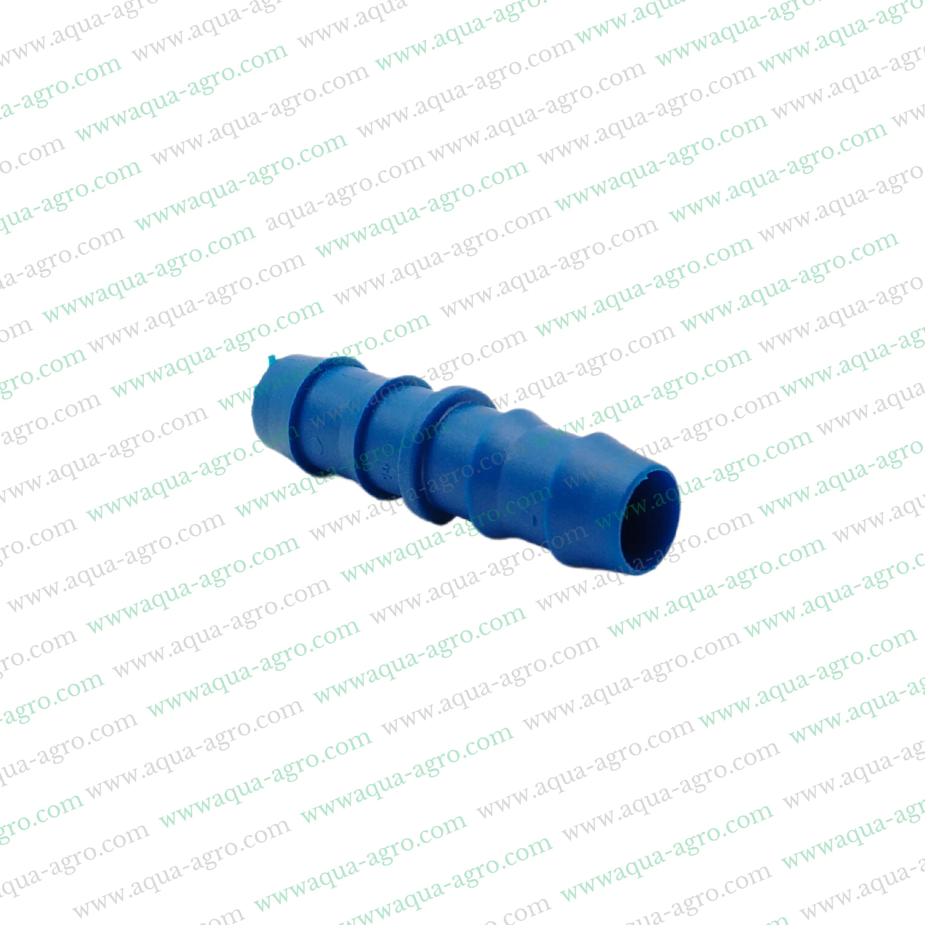 JAIN | Drip Fittings And Accessories - Barbed Fittings - Premium - Blue colour - Coupler / Joinner - 16mm