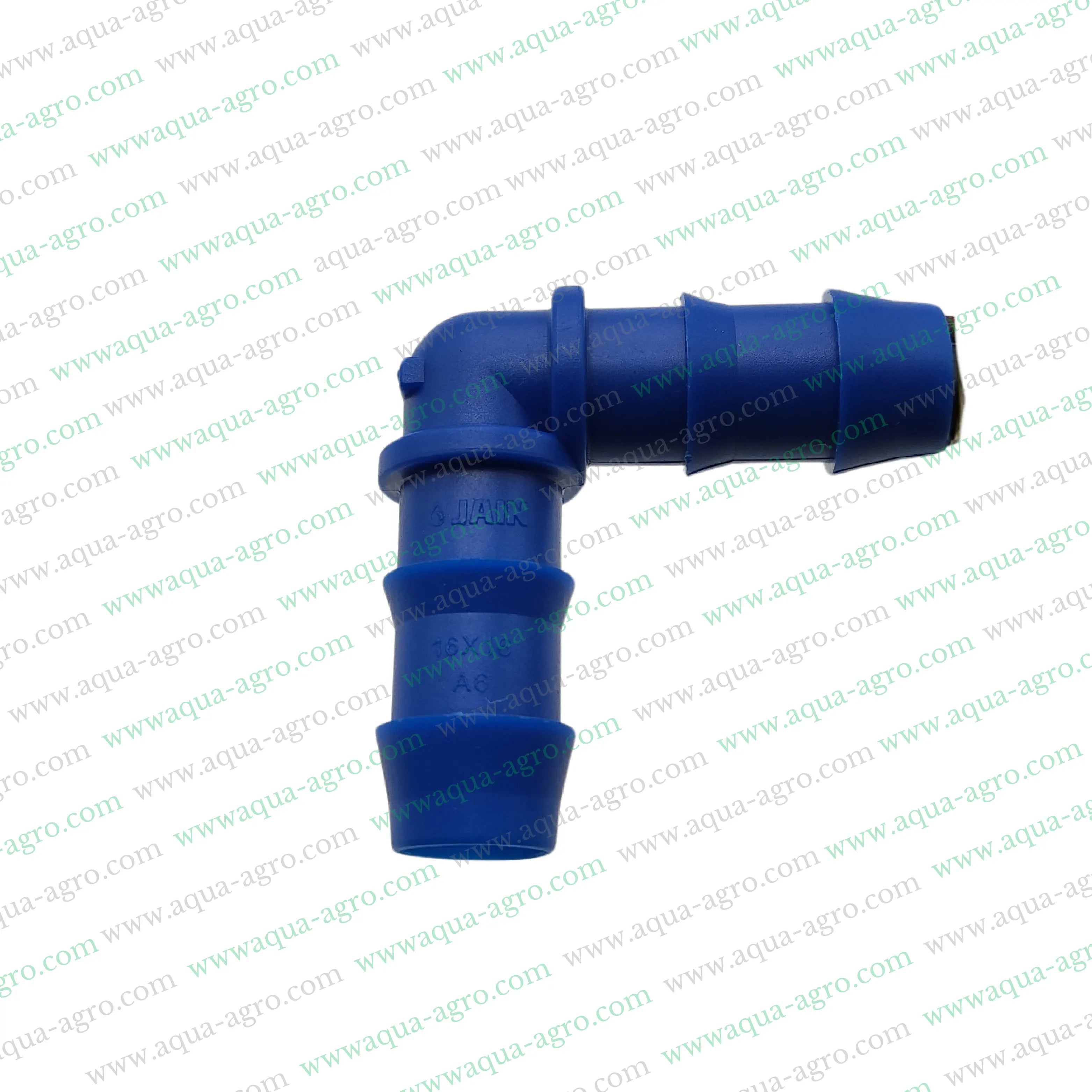 JAIN | Drip Fittings And Accessories - Barbed Fittings - Premium - Blue colour - Elbow - 16mm