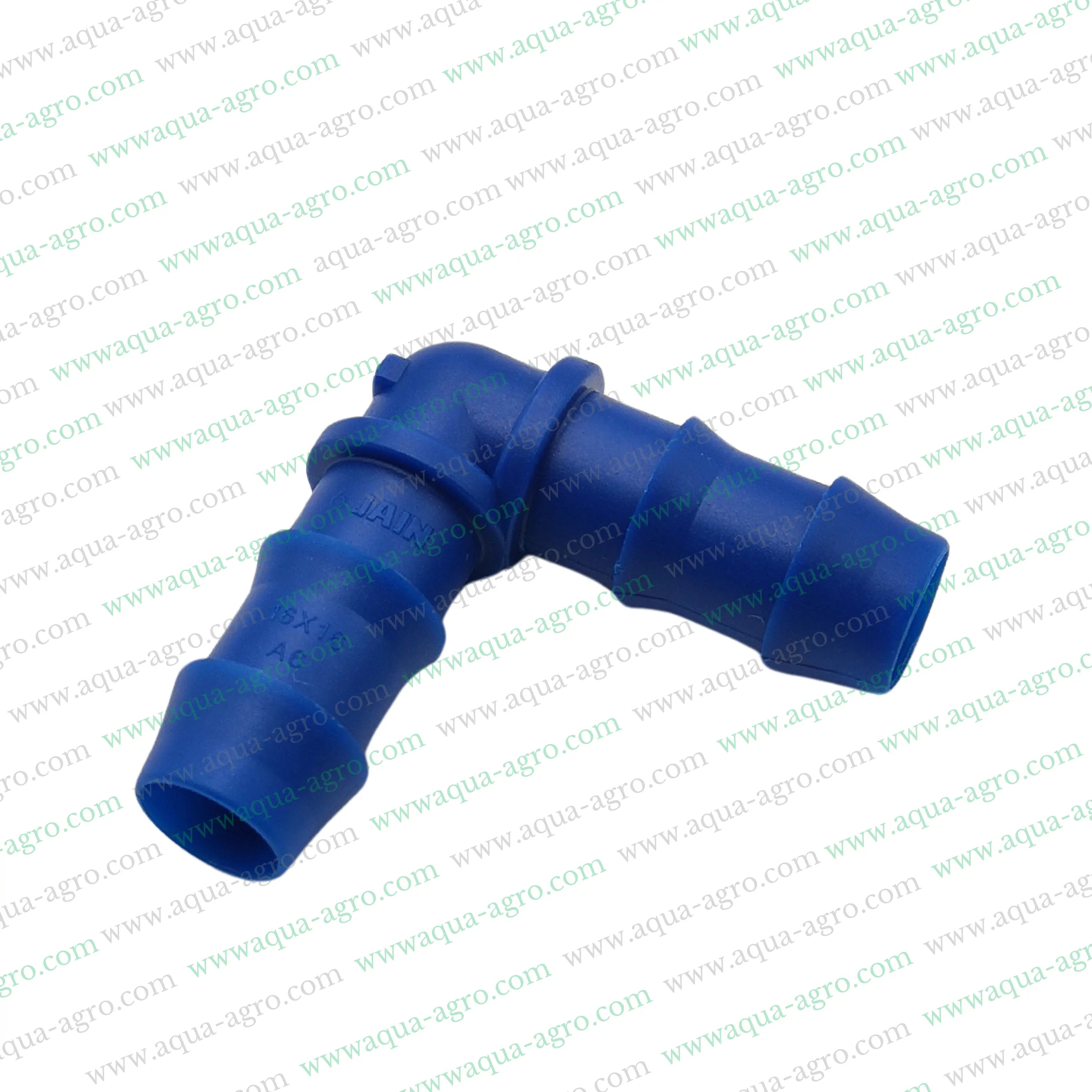 JAIN | Drip Fittings And Accessories - Barbed Fittings - Premium - Blue colour - Elbow - 16mm