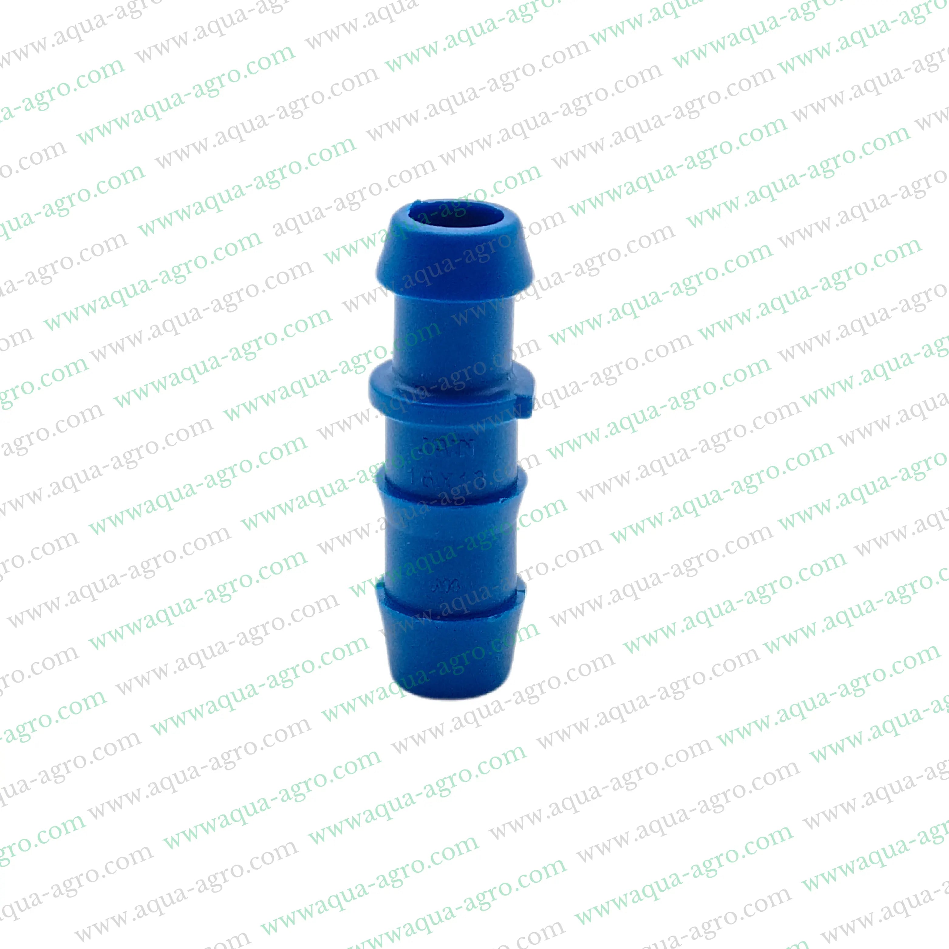 JAIN | Drip Fittings And Accessories - Barbed Fittings - Premium - Blue colour - Start connector / Take-off - 16mm