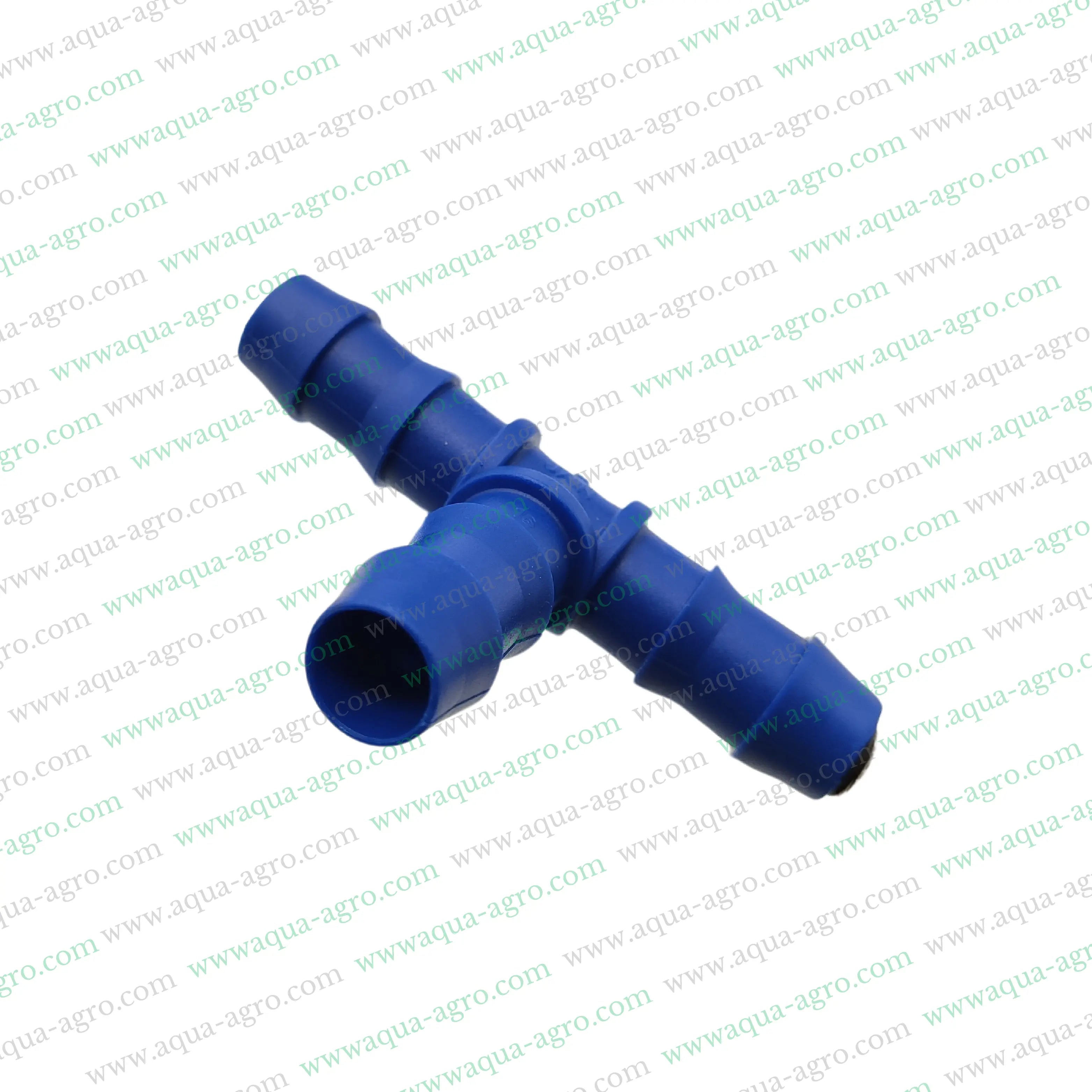 JAIN | Drip Fittings And Accessories - Barbed Fittings - Premium - Blue colour - Tee - 16mm