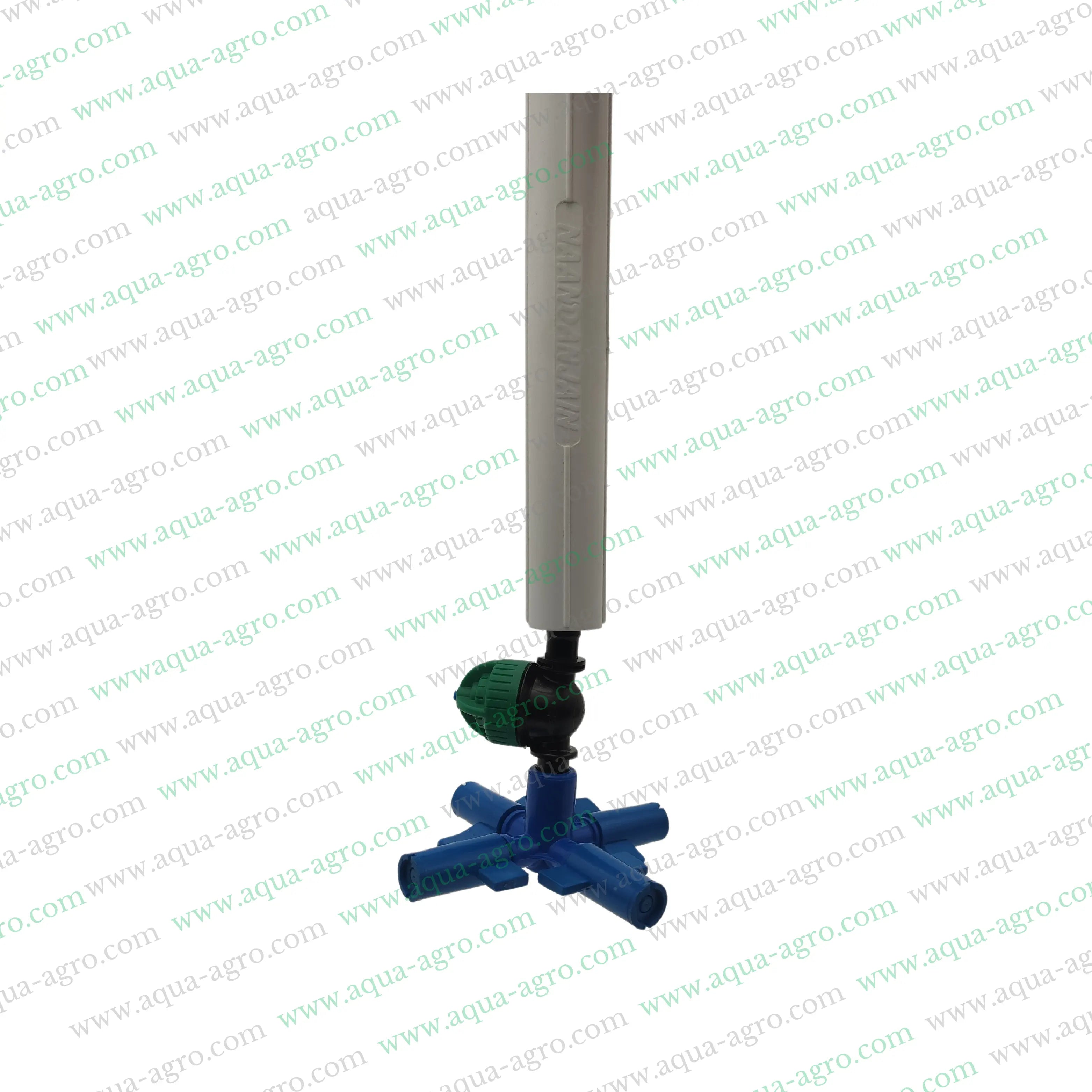 JAIN | Fogger - Plastic Fogger - Nozzle with Antileak + Suspender Assembly with weight (30cm) - 7.5 lph- 4-way Fogger