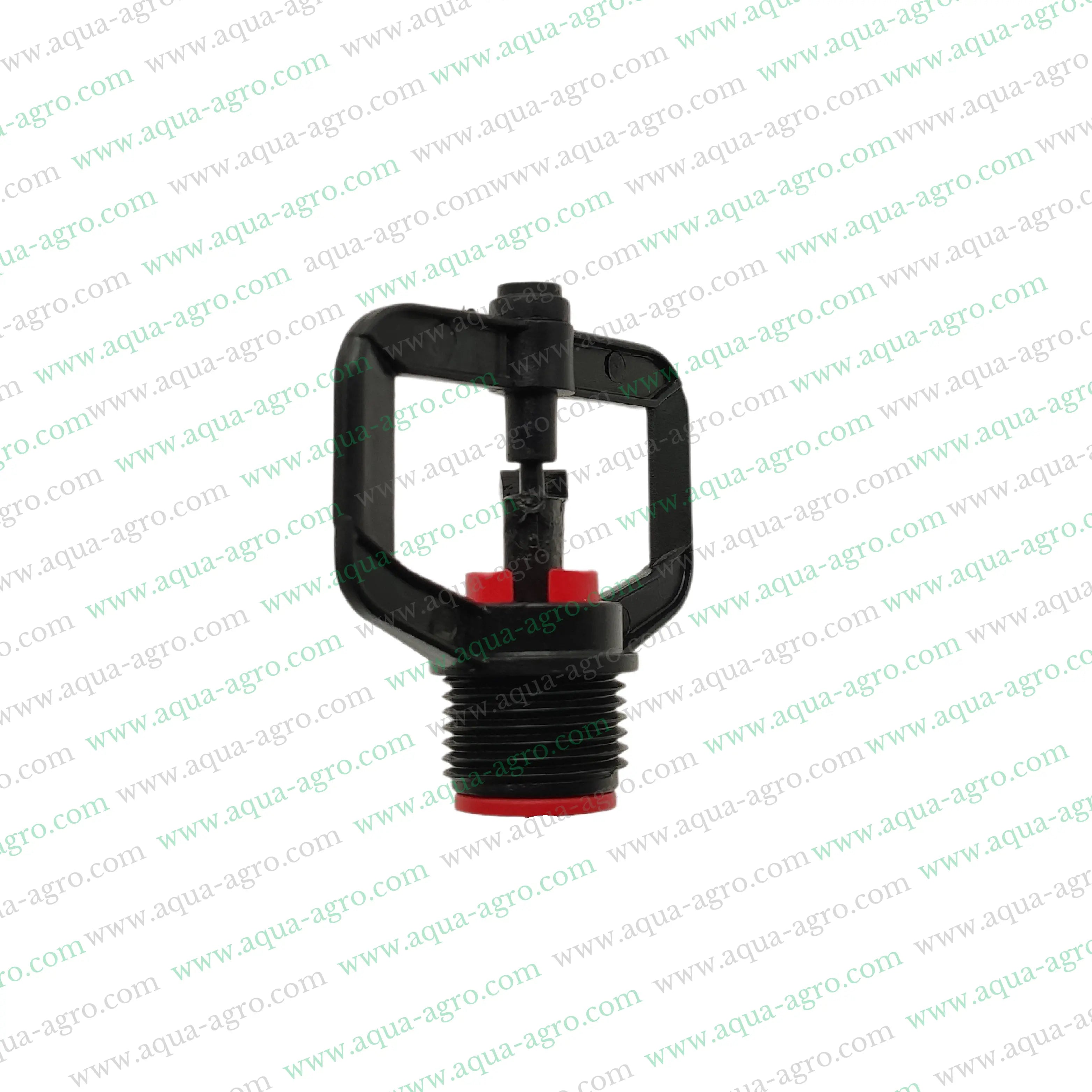 JAIN | Sprinkler - Micro Sprinkler - J-Mini - JMJ-RD - Red - 8-12 Feet Radius - 3/8 inch (M-THD) - Full circle