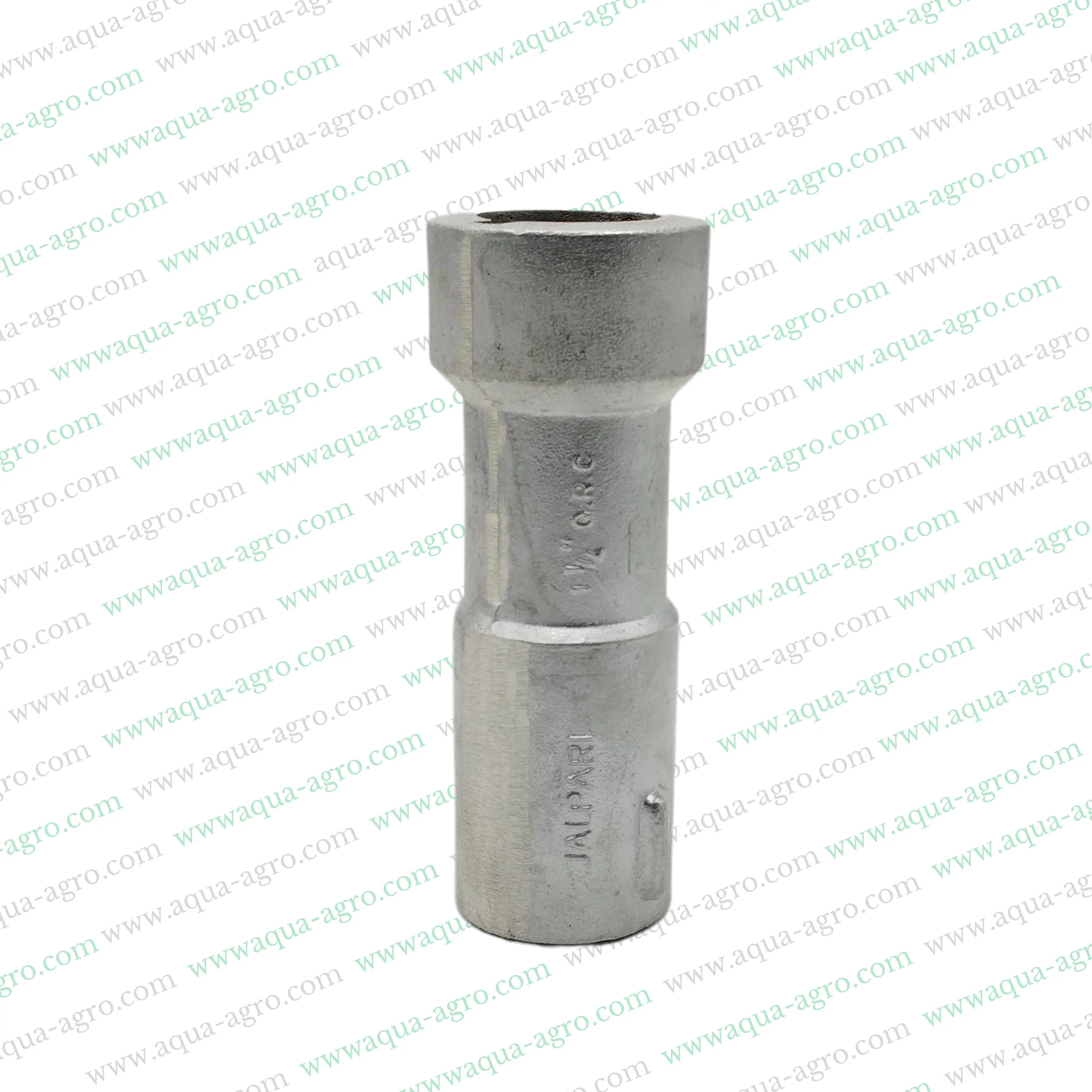 JALPARI - Quick Coupling Valve - (QRC Or QCV) - Metal - QCV - Aluminium Bottom with SS Spring - 1.5 inch (50mm) (F-THD) - Inlet