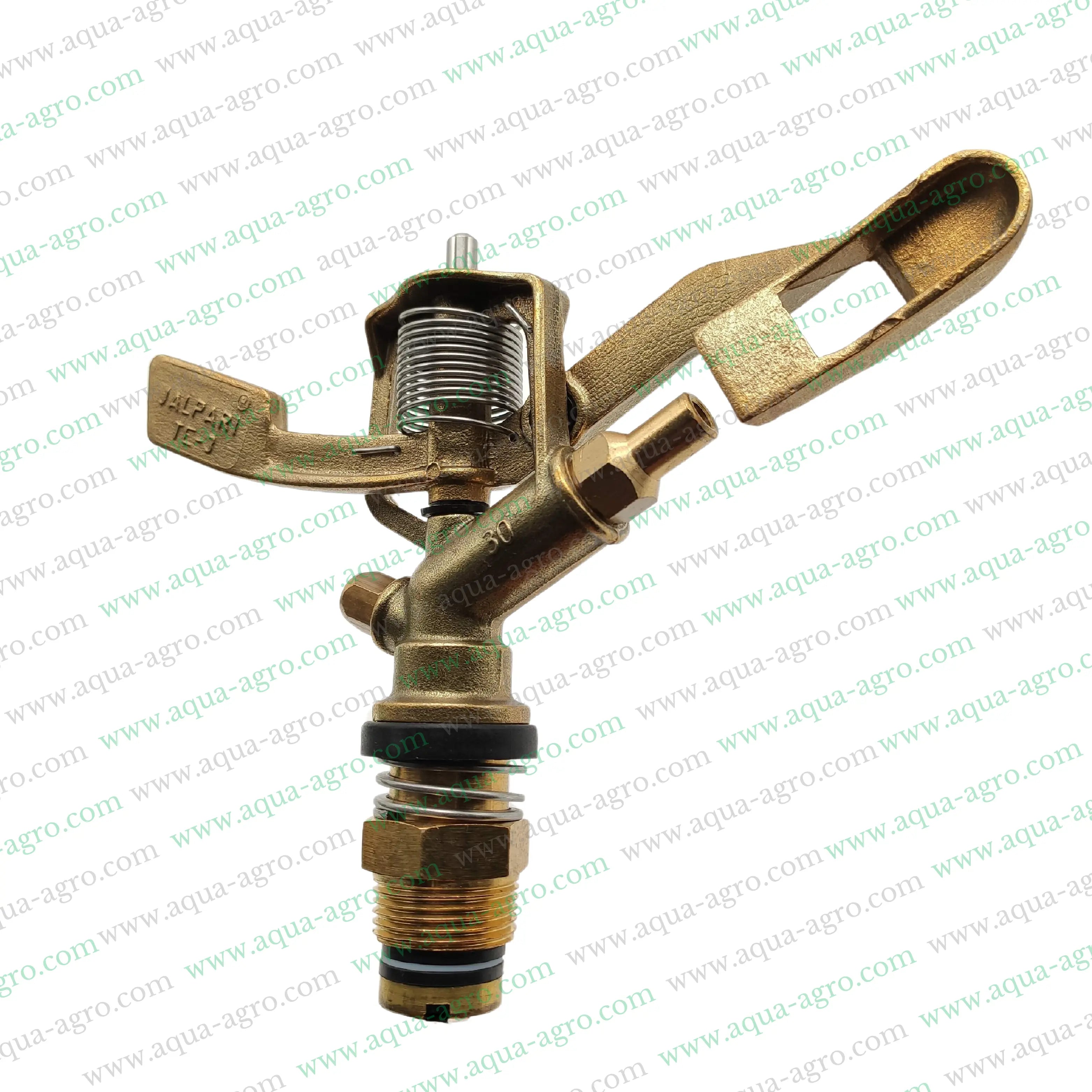 JALPARI | Sprinkler - Mini Sprinkler - Brass - Full circle (360 Deg) - 35-55 Feet Radius - 2270-2770 LPH - 0.75 inch (25mm) (M-THD) - TE-3