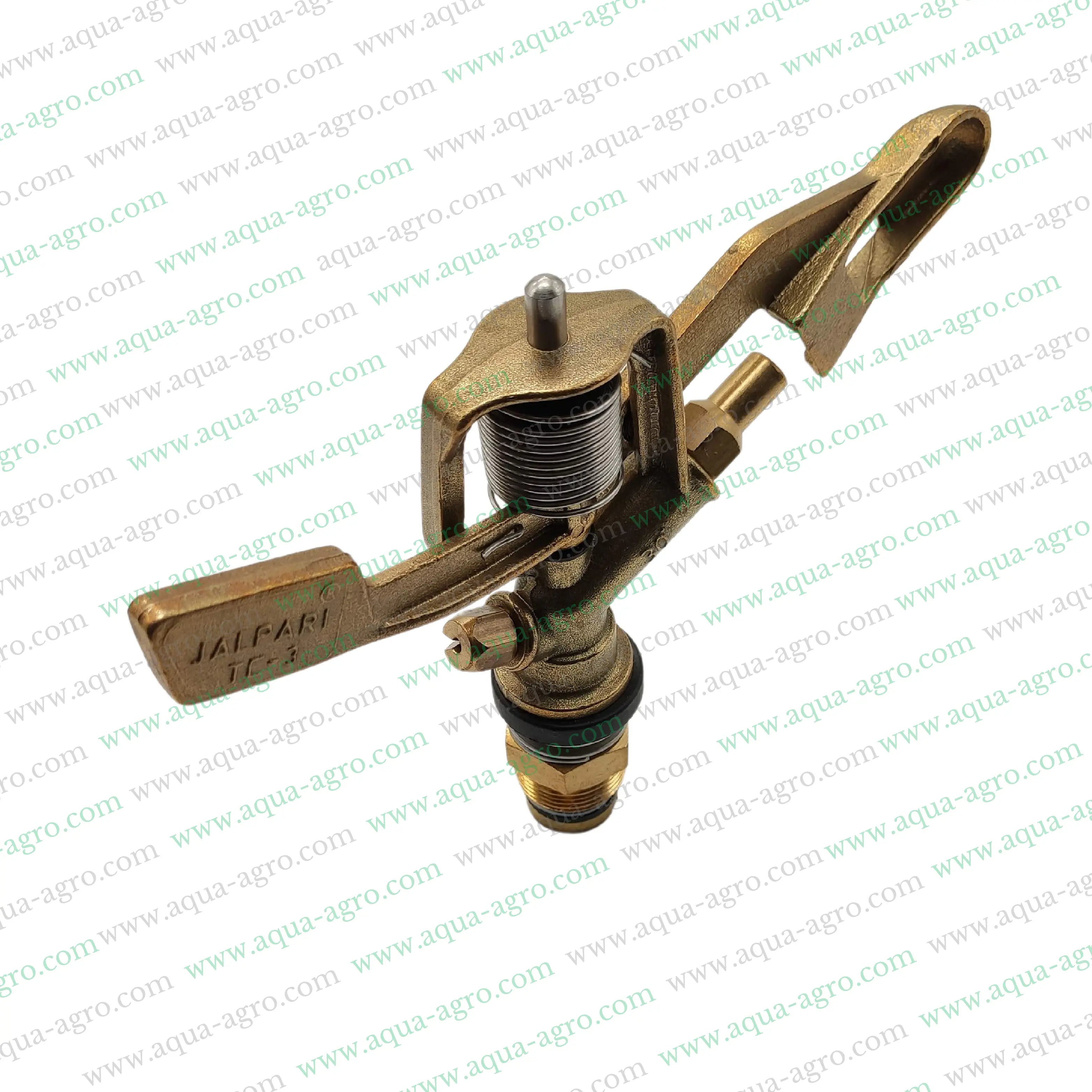 JALPARI | Sprinkler - Mini Sprinkler - Brass - Full circle (360 Deg) - 35-55 Feet Radius - 2270-2770 LPH - 0.75 inch (25mm) (M-THD) - TE-3