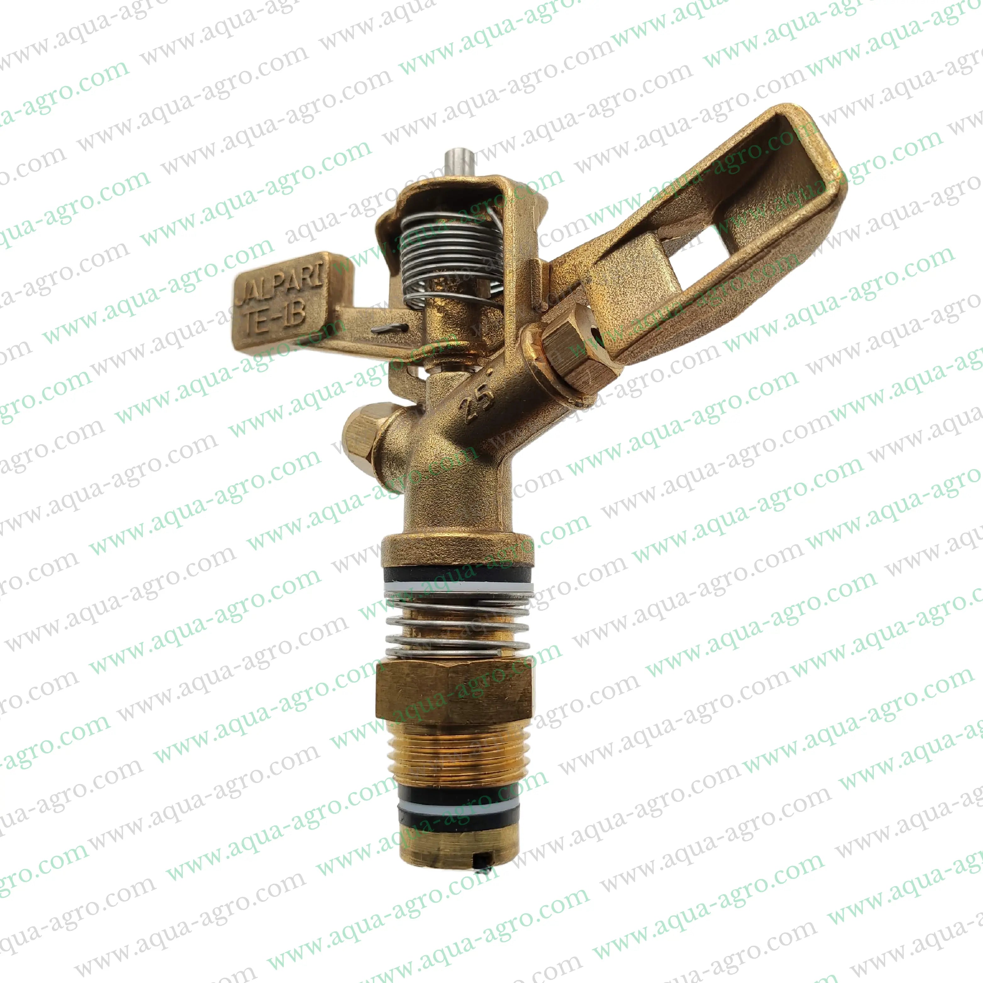 JALPARI | Sprinkler - Mini Sprinkler - Brass - TE-1B - 25-35 Feet Radius -  0.5 inch (20mm) (M-THD) - Twin Nozzle - Full circle