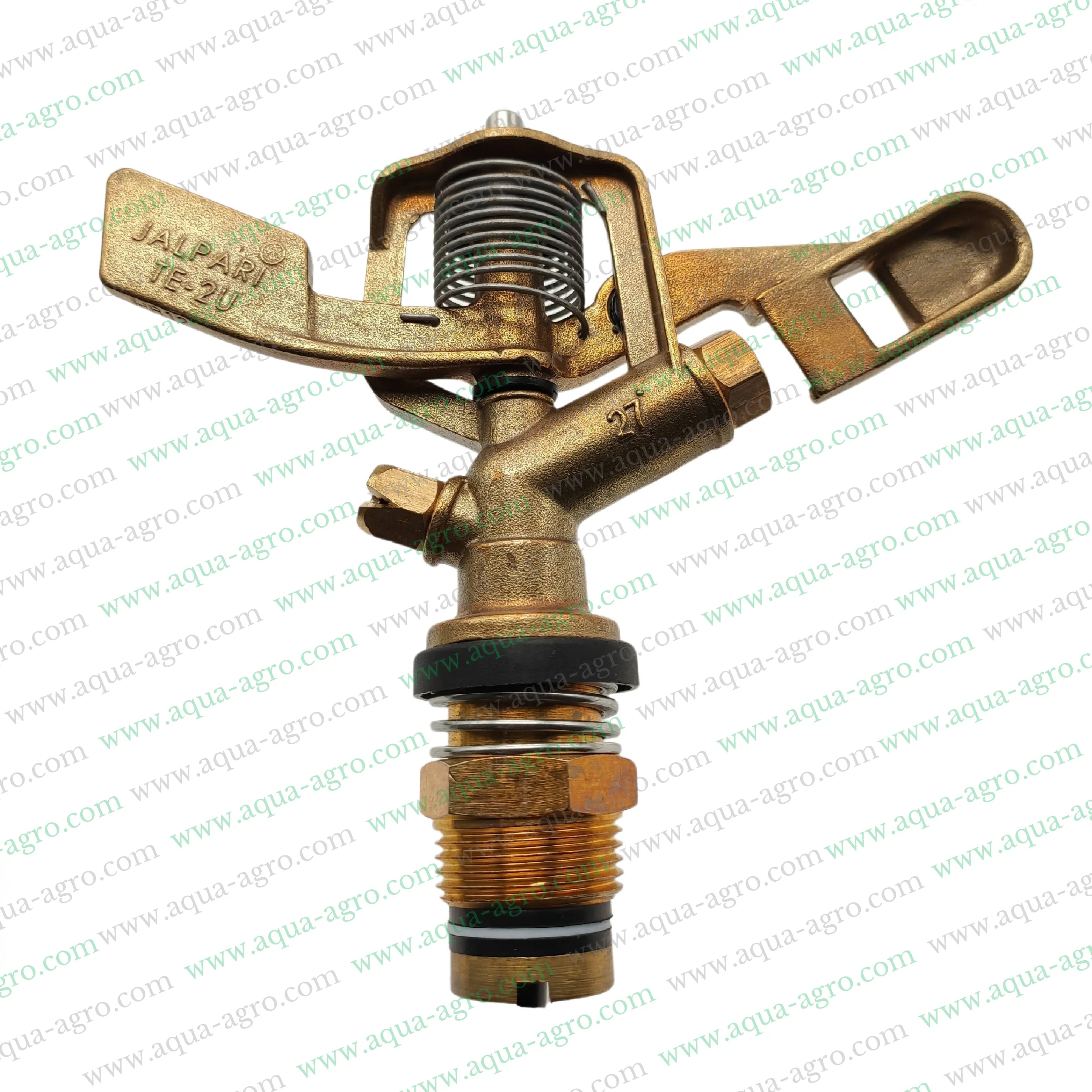 JALPARI | Sprinkler - Mini Sprinkler - Brass - TE-2 ULTRA - 35-45 Feet Radius  - 0.75 inch (25mm) (M-THD) - Full circle