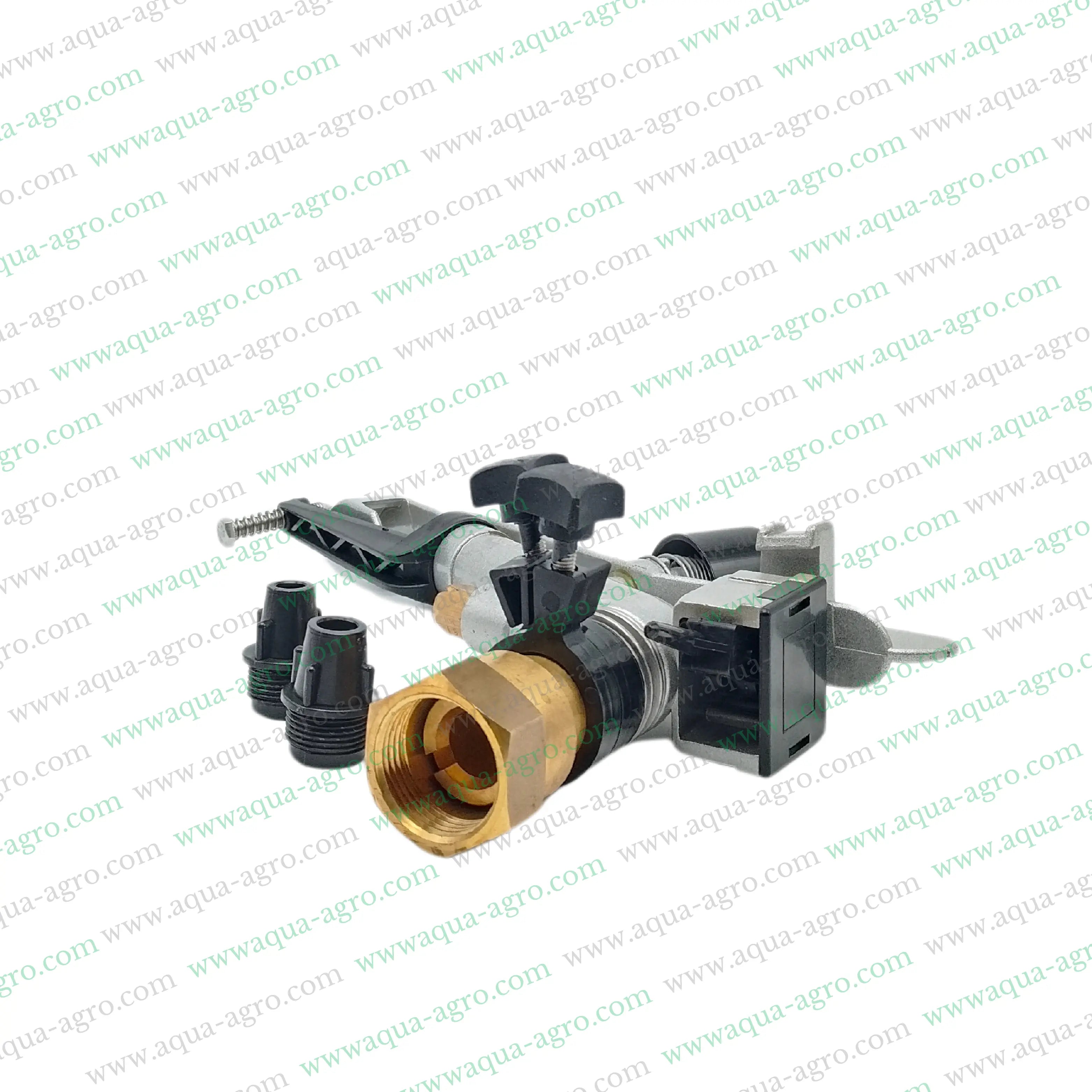 Jalpari Rain Gun Sprinkler RG-25 components featuring adjustable parts for precision irrigation and maximum coverage.
