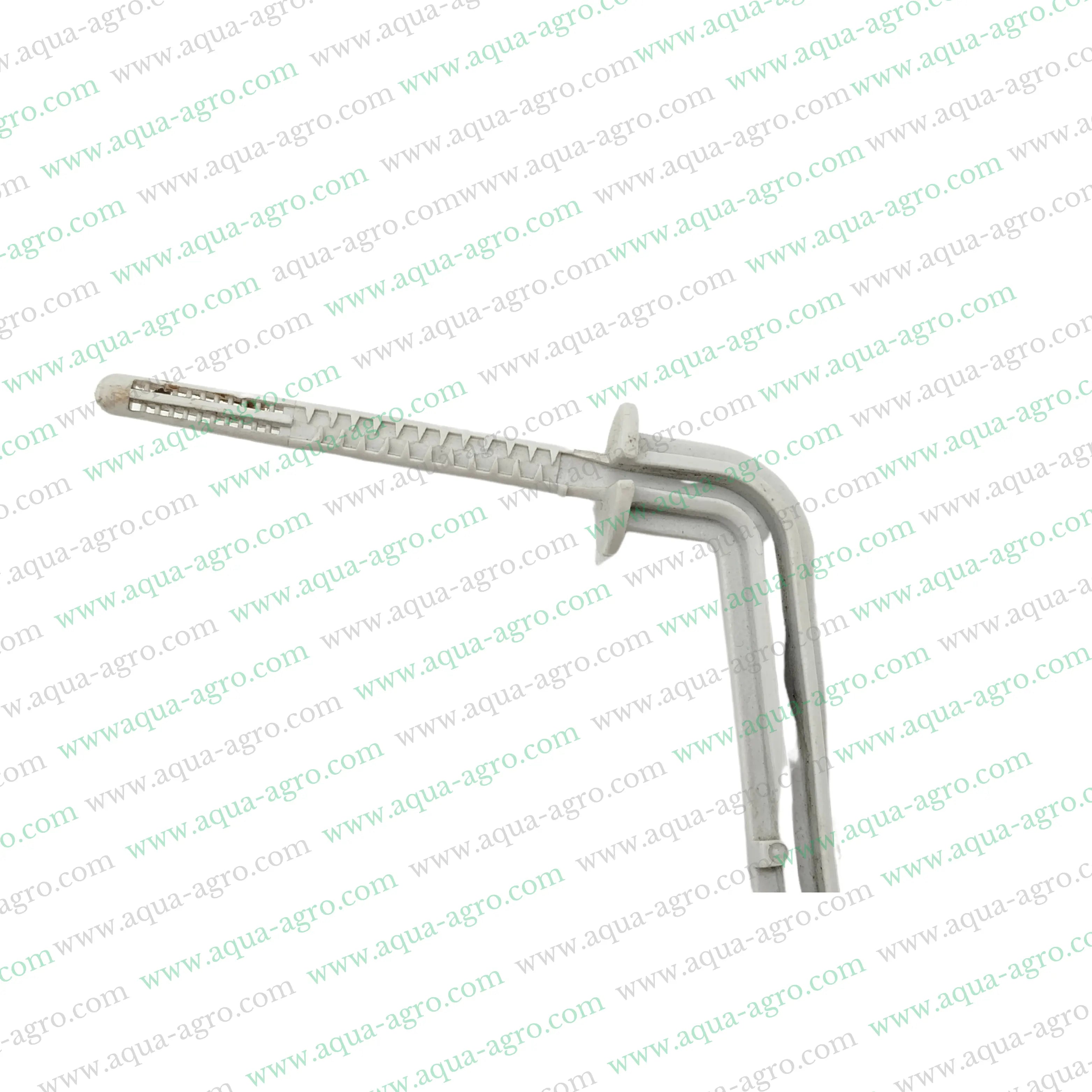 NETAFIM - Drip Emitter - Drip Peg - 2.3 LPH - Grey Arrow Dripper - with laybrinth - Barbed angle Inlet - suitable for 3.3x5 Micro tube