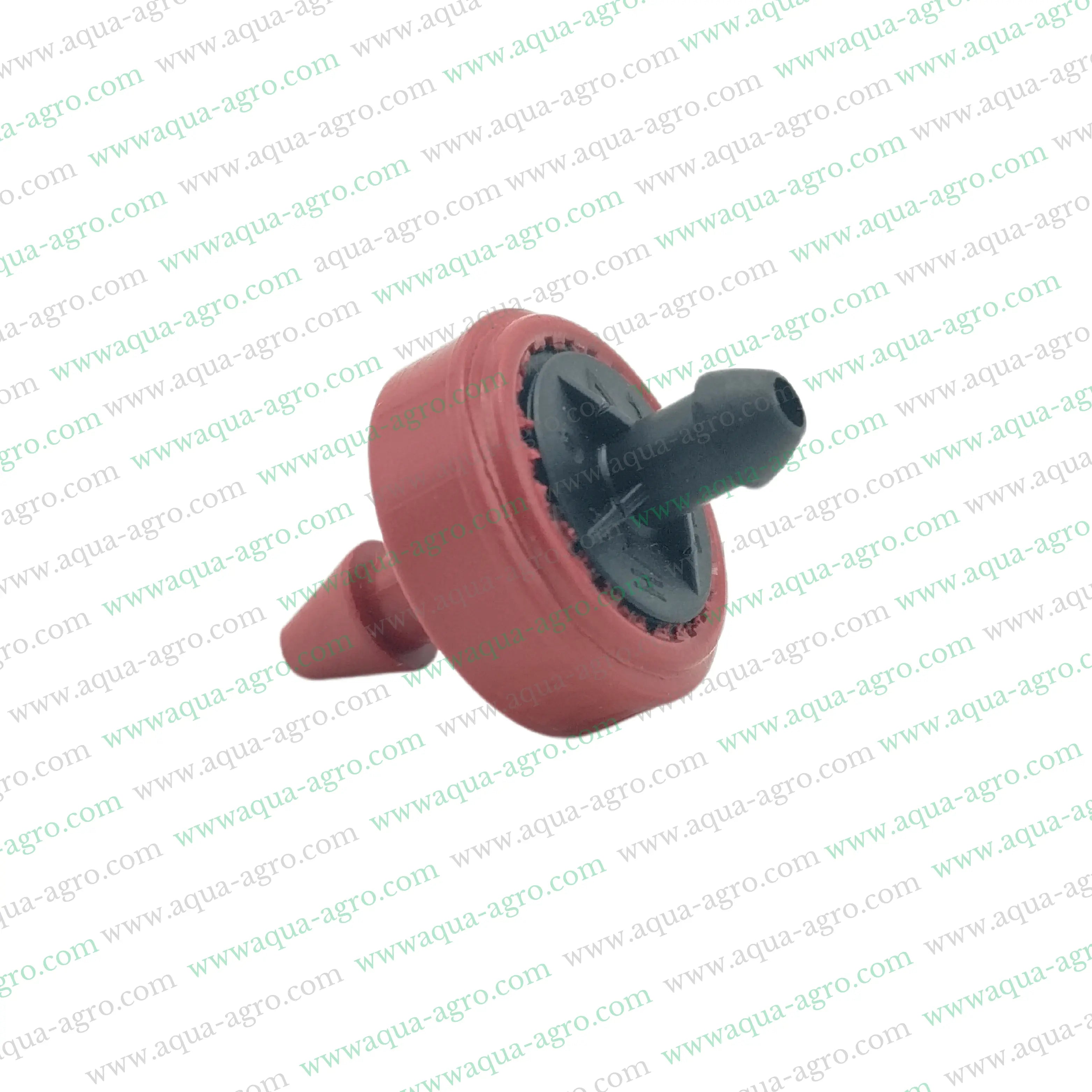 NETAFIM - Drip Emitter - Pressure Compensated - 2 LPH - PCJ - Sealed Dripper - [ISI] - Barb outlet - Red colour