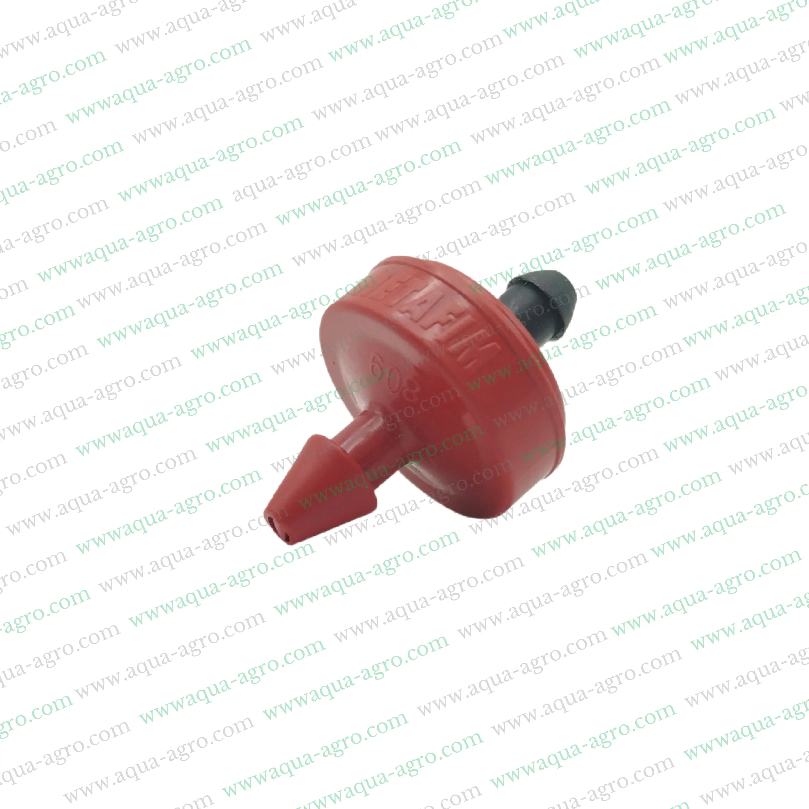 NETAFIM - Drip Emitter - Pressure Compensated - 2 LPH - PCJ - Sealed Dripper - [ISI] - Barb outlet - Red colour