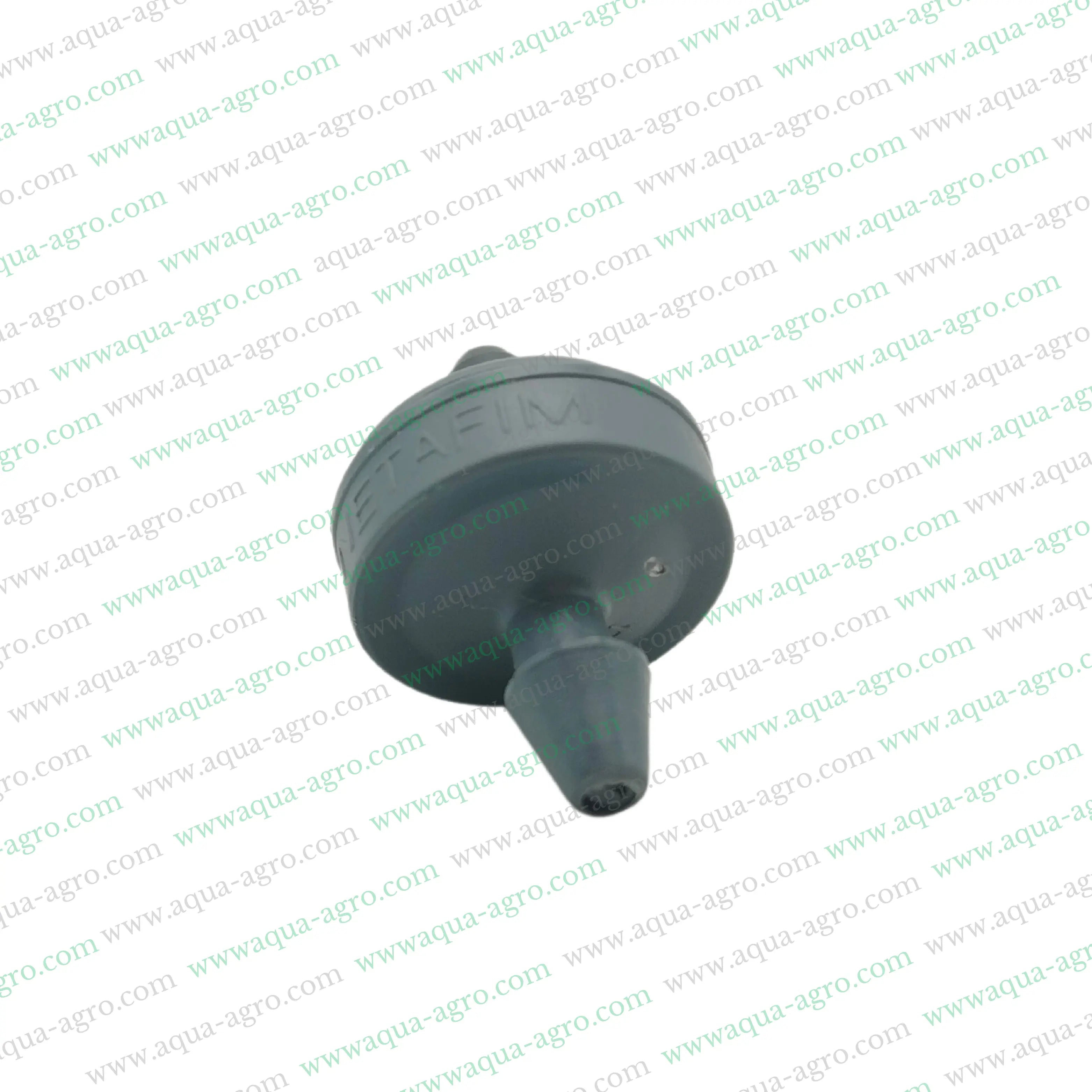 NETAFIM - Drip Emitter - Pressure Compensated - 4 LPH - PCJ - Sealed Dripper - [ISI] - Barb outlet - Grey colour