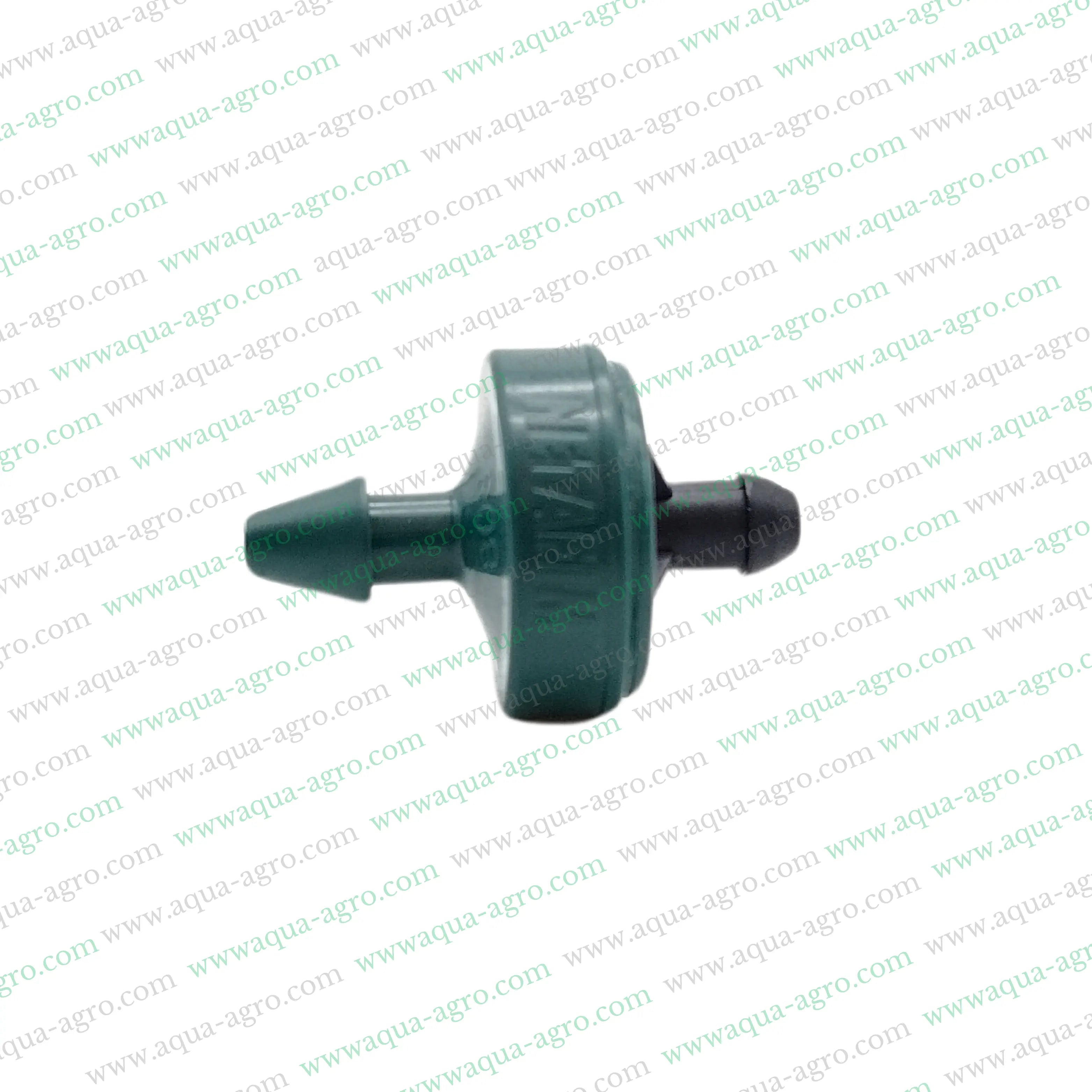 NETAFIM - Drip Emitter - Pressure Compensated - 8 LPH - PCJ - Sealed Dripper - [ISI] - Barb outlet - Green colour