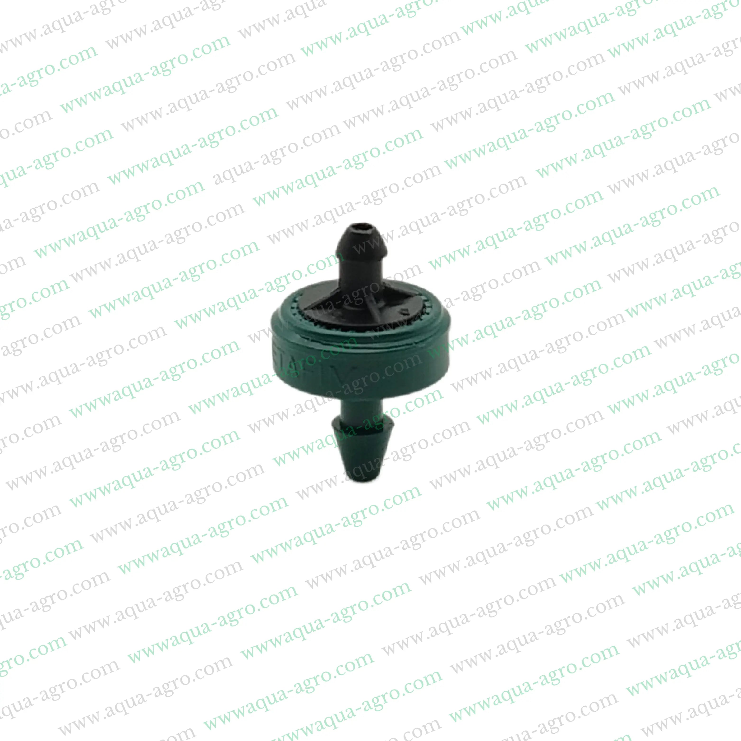 NETAFIM - Drip Emitter - Pressure Compensated - 8 LPH - PCJ - Sealed Dripper - [ISI] - Barb outlet - Green colour