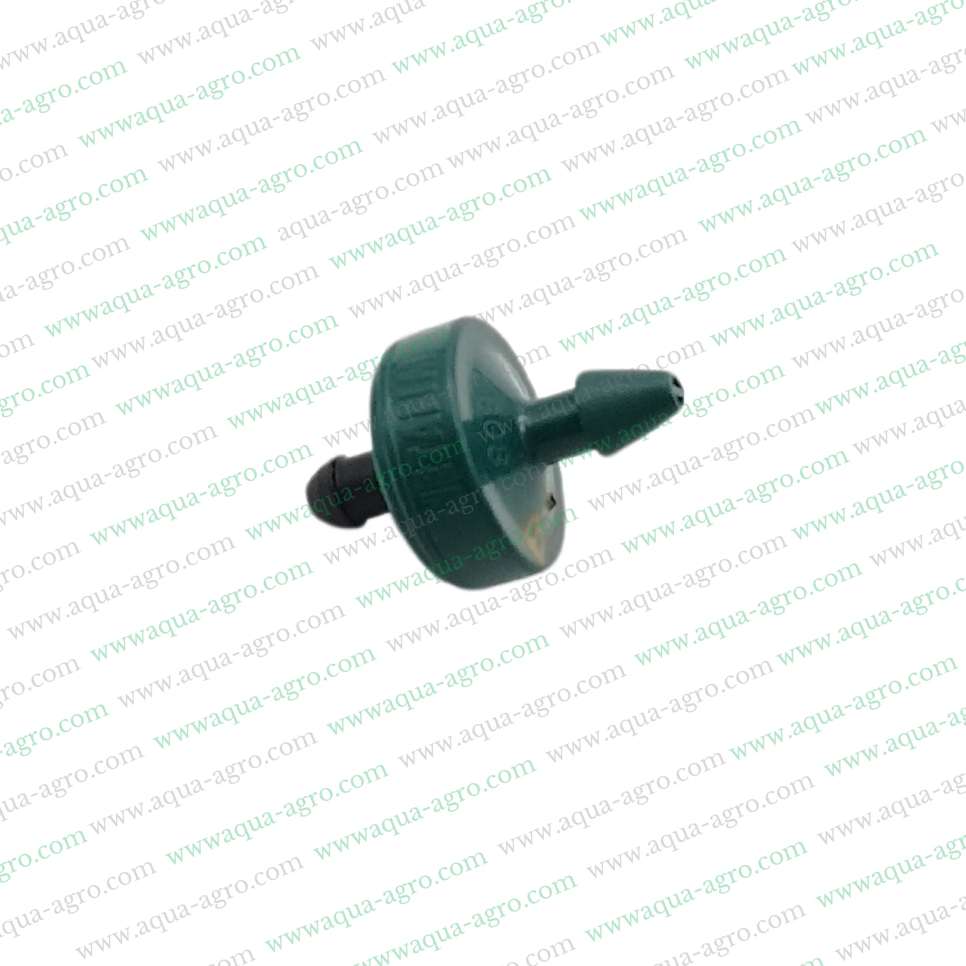 NETAFIM - Drip Emitter - Pressure Compensated - 8 LPH - PCJ - Sealed Dripper - [ISI] - Barb outlet - Green colour