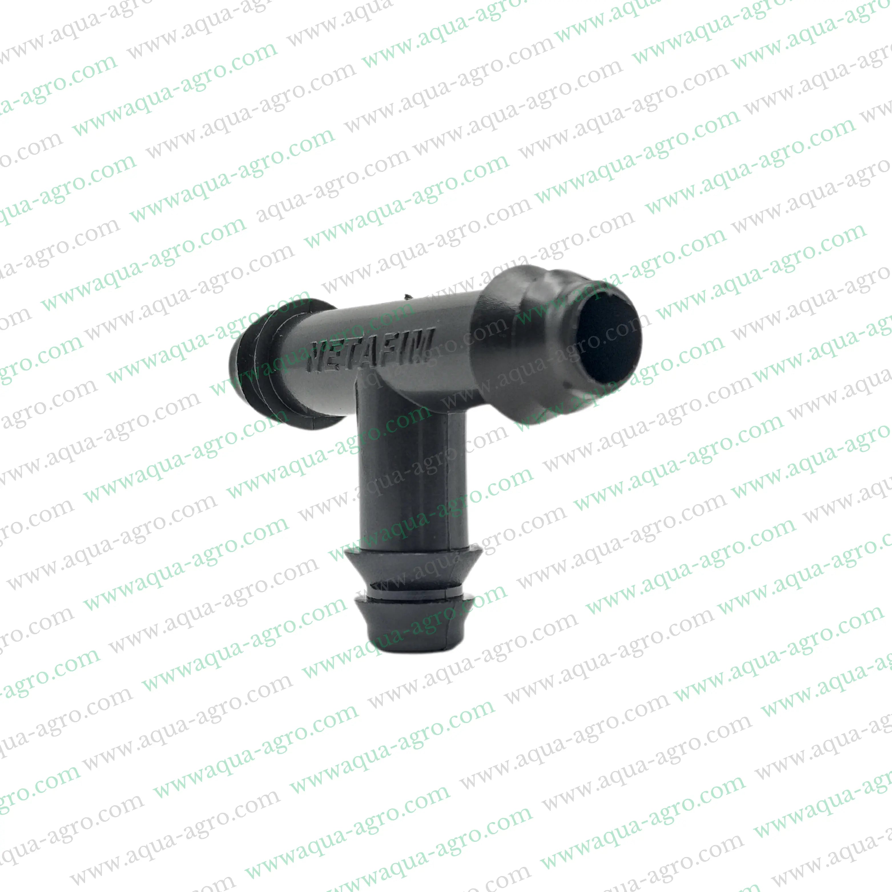 NETAFIM | Drip Fittings And Accessories - Barbed Fittings - Black colour - Tee - 16mm