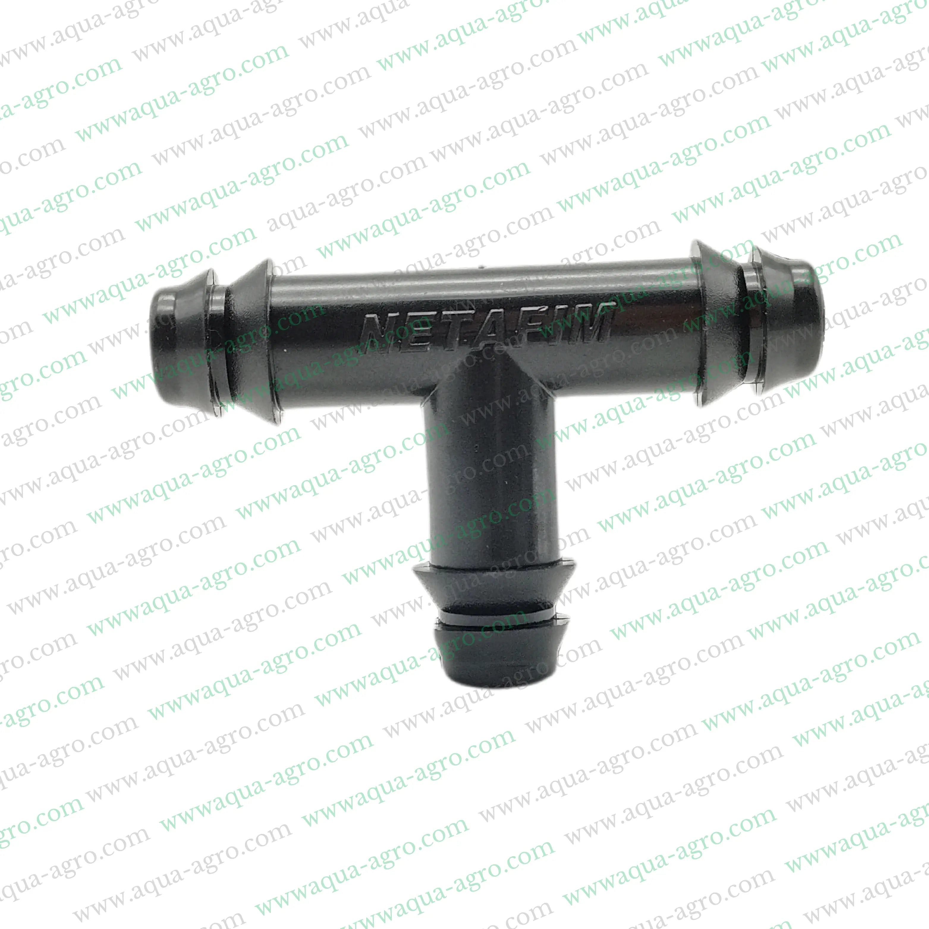 NETAFIM | Drip Fittings And Accessories - Barbed Fittings - Black colour - Tee - 16mm