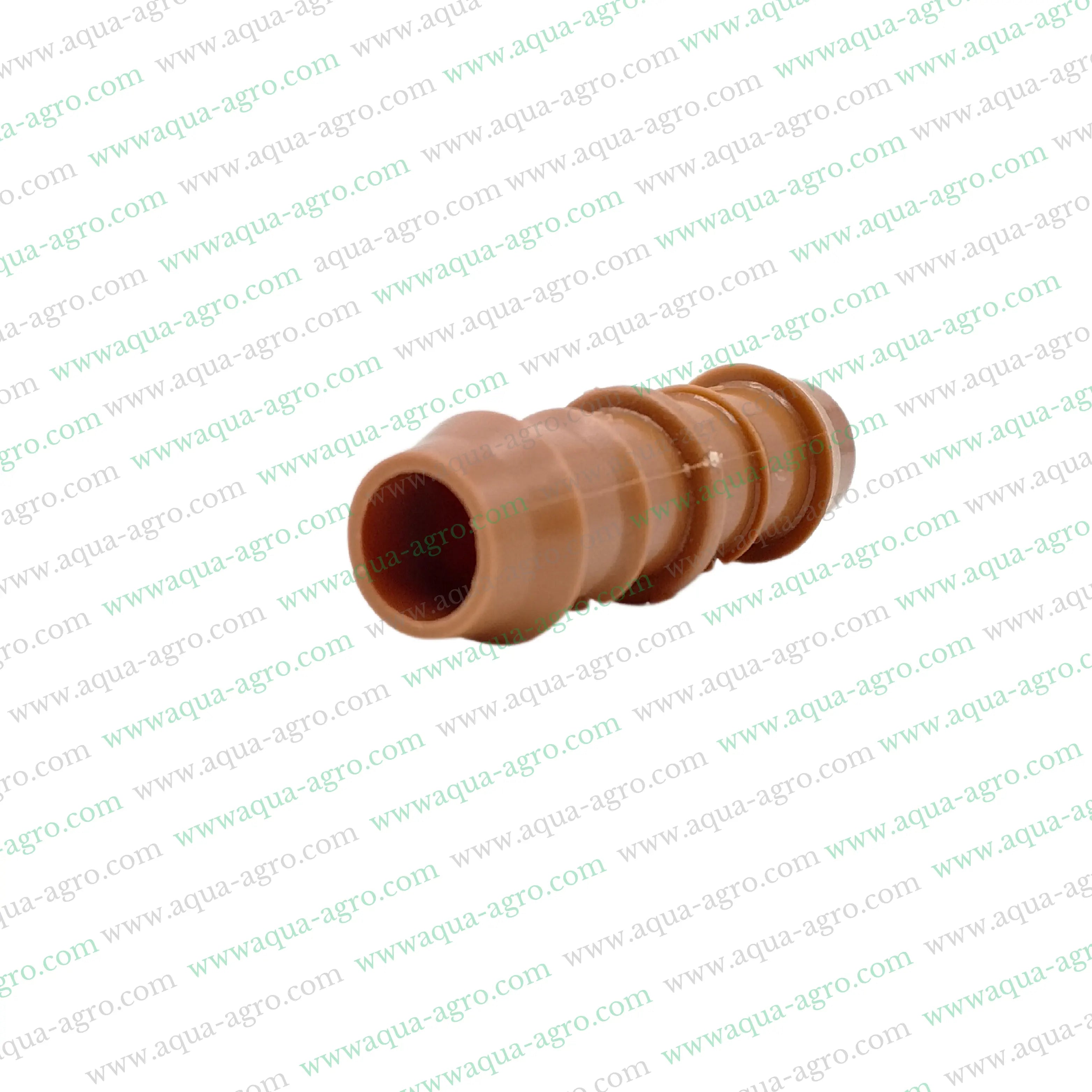 NETAFIM | Drip Fittings And Accessories - Barbed Fittings - Premium - Brown colour - Coupler / Joinner - 16mm