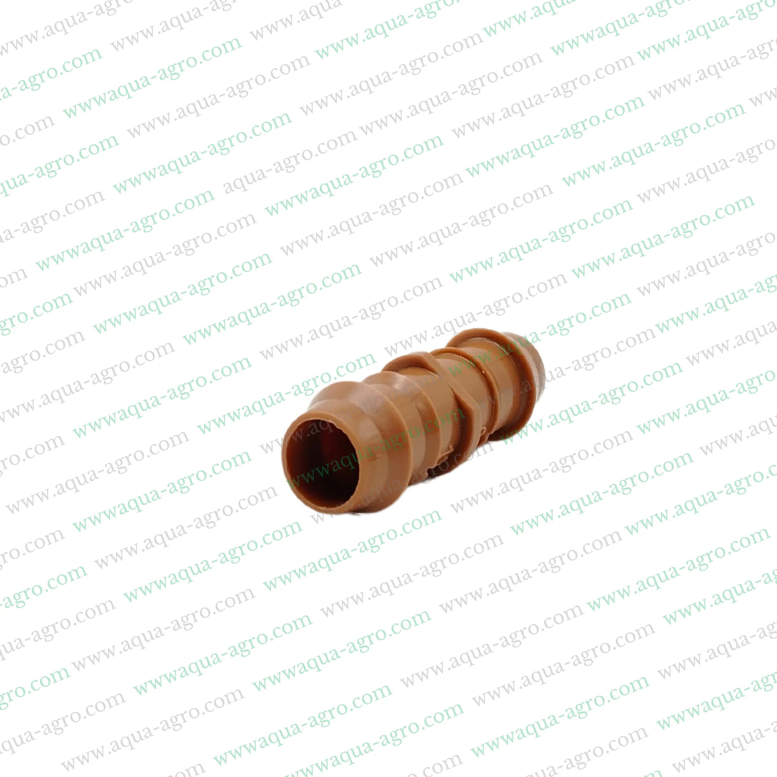 NETAFIM | Drip Fittings And Accessories - Barbed Fittings - Premium - Brown colour - Coupler / Joinner - 17mm