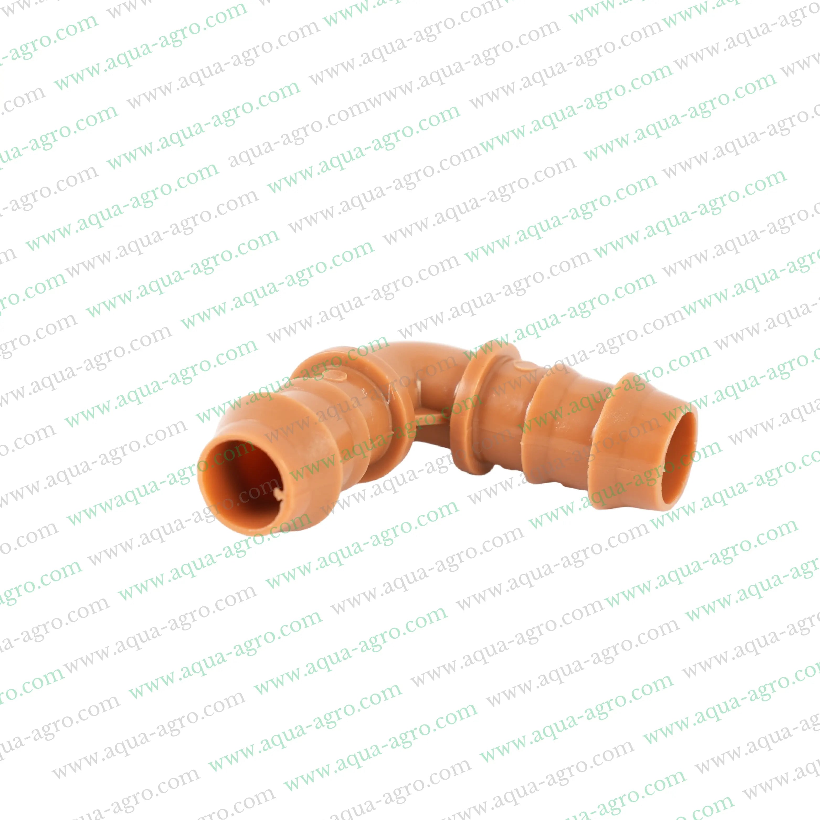 NETAFIM | Drip Fittings And Accessories - Barbed Fittings - Premium - Brown colour - Elbow - 16mm