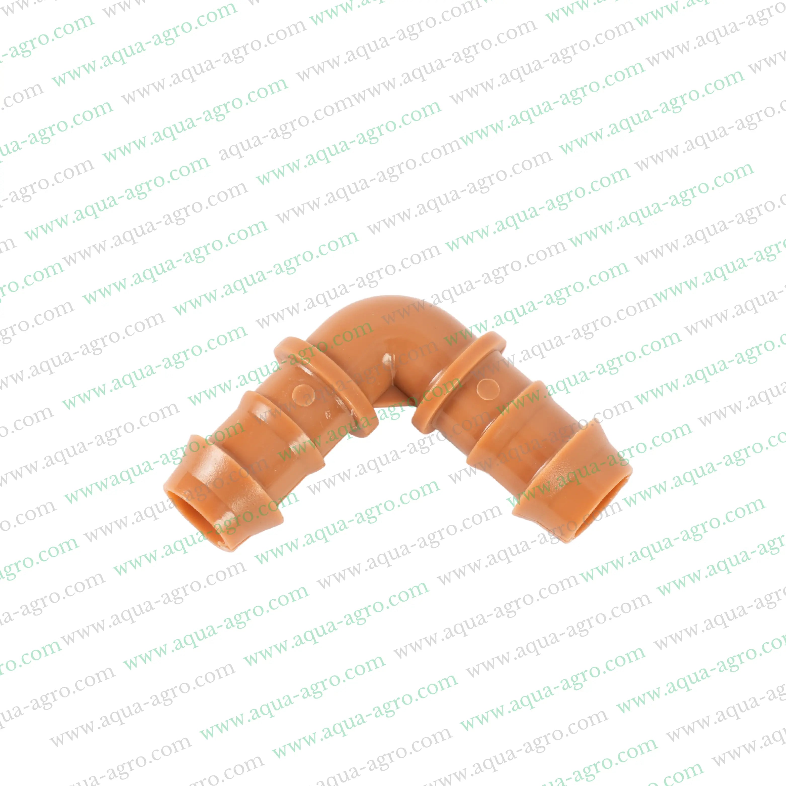 NETAFIM | Drip Fittings And Accessories - Barbed Fittings - Premium - Brown colour - Elbow - 16mm