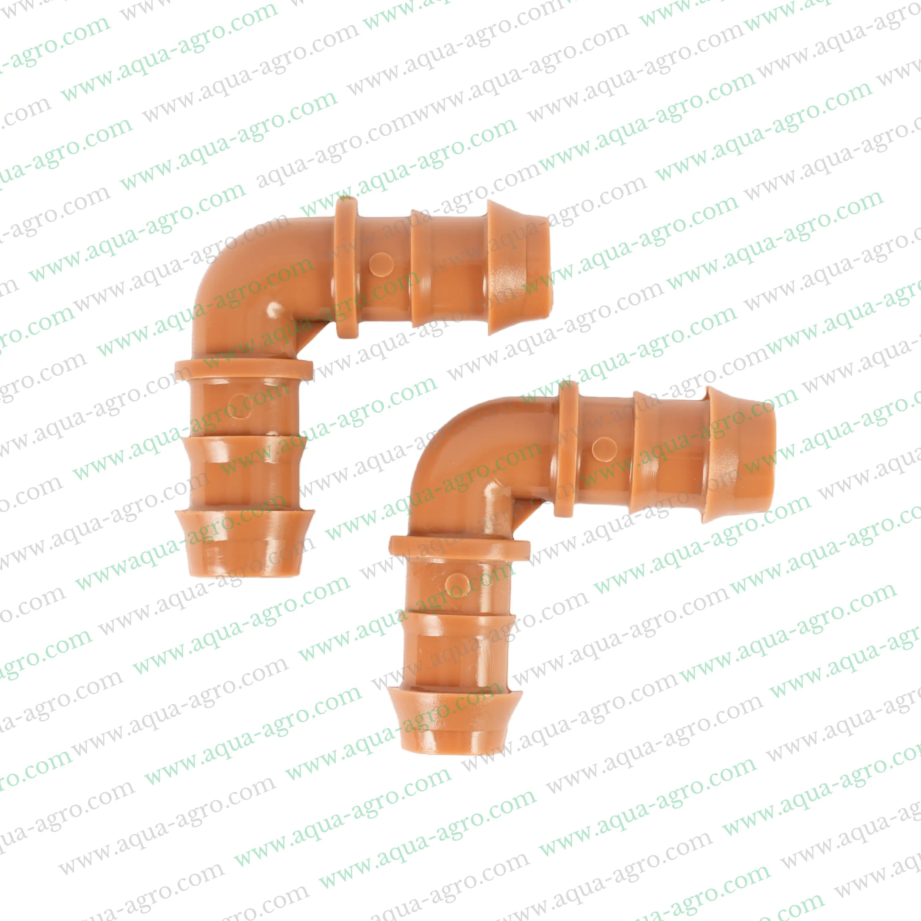 NETAFIM | Drip Fittings And Accessories - Barbed Fittings - Premium - Brown colour - Elbow - 16mm