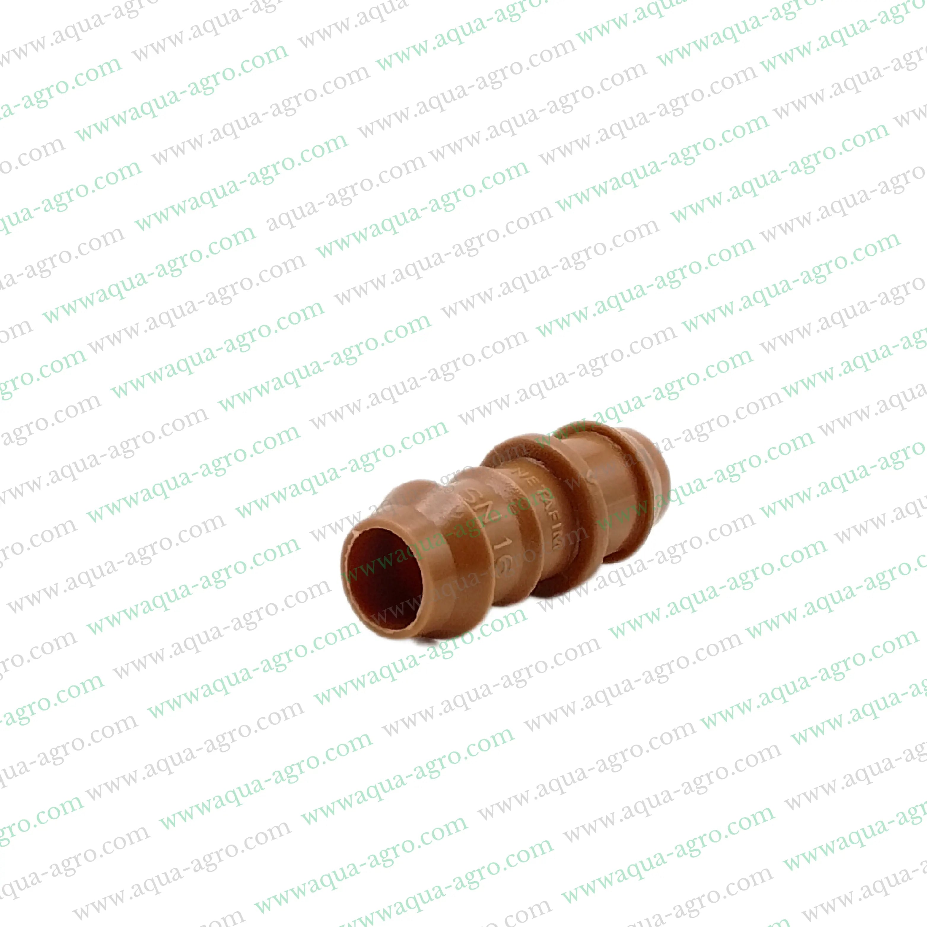 NETAFIM | Drip Fittings And Accessories - Barbed Fittings - Premium - Brown colour - Start connector / Take-off - 16mm