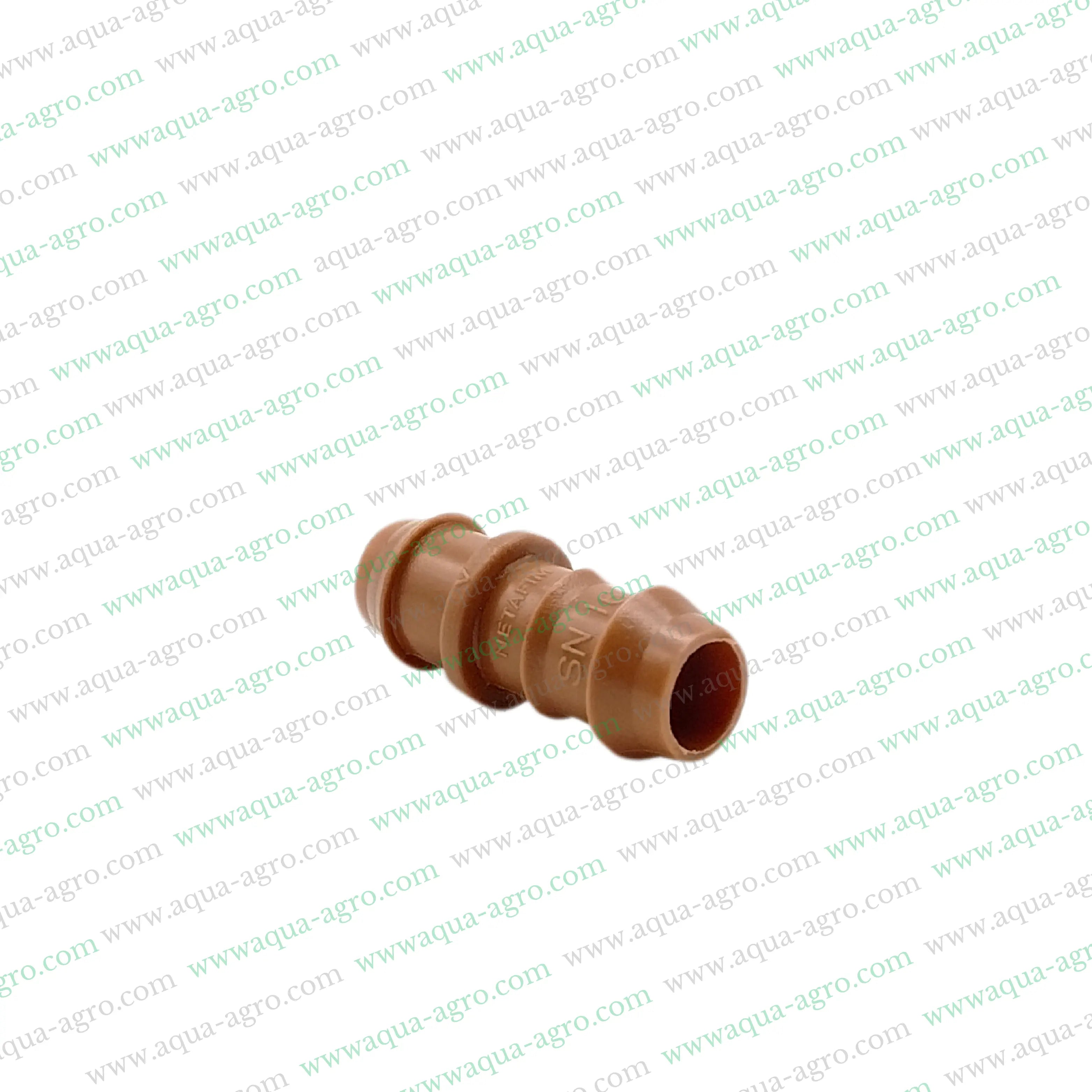 NETAFIM | Drip Fittings And Accessories - Barbed Fittings - Premium - Brown colour - Start connector / Take-off - 16mm