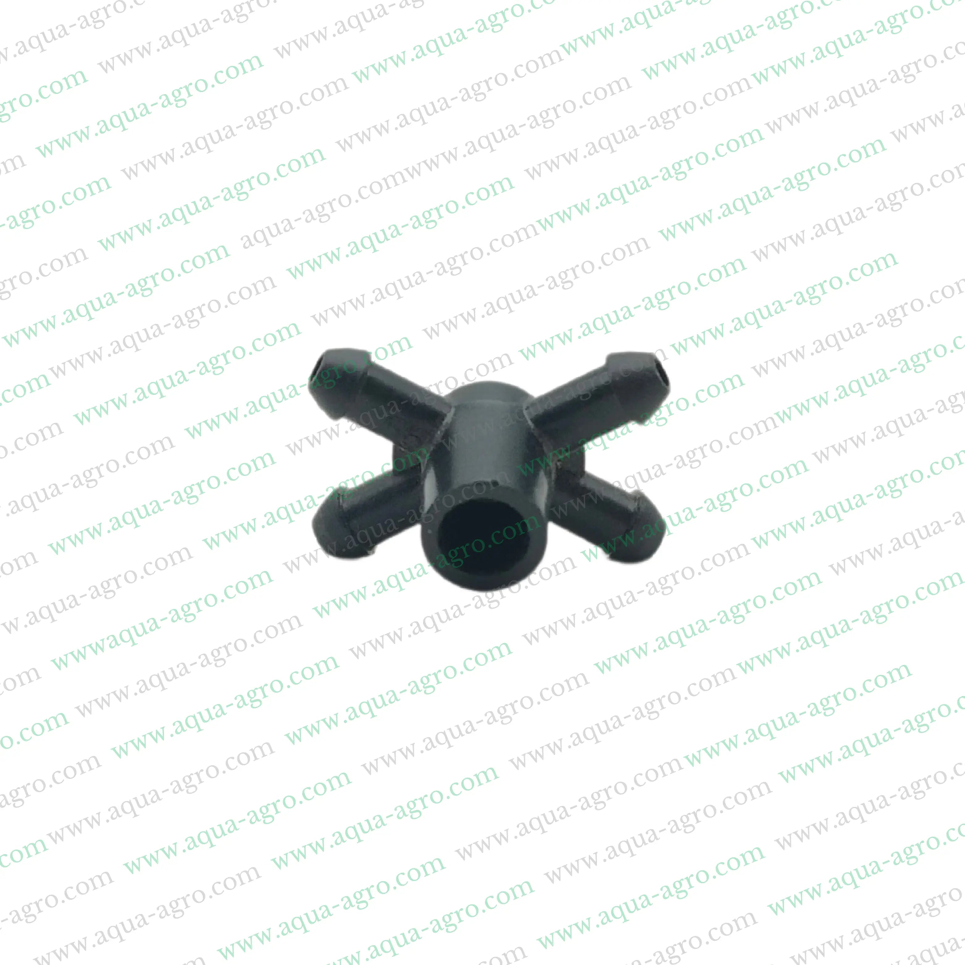 Micro Fittings,4-way-dripper,3 mm barbed,pcj-cnl