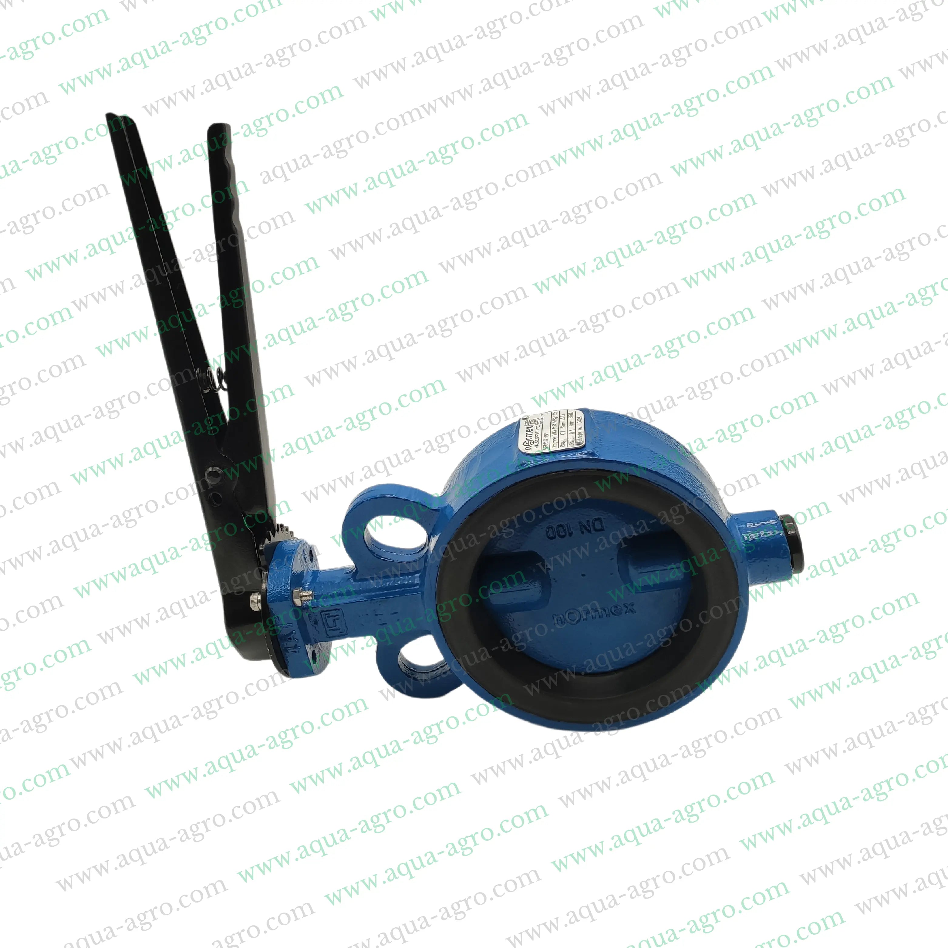 NORMEX | Valves - Butterfly Valves - Metal - C.I Body with SG Metal disc - 4 inch (100mm)