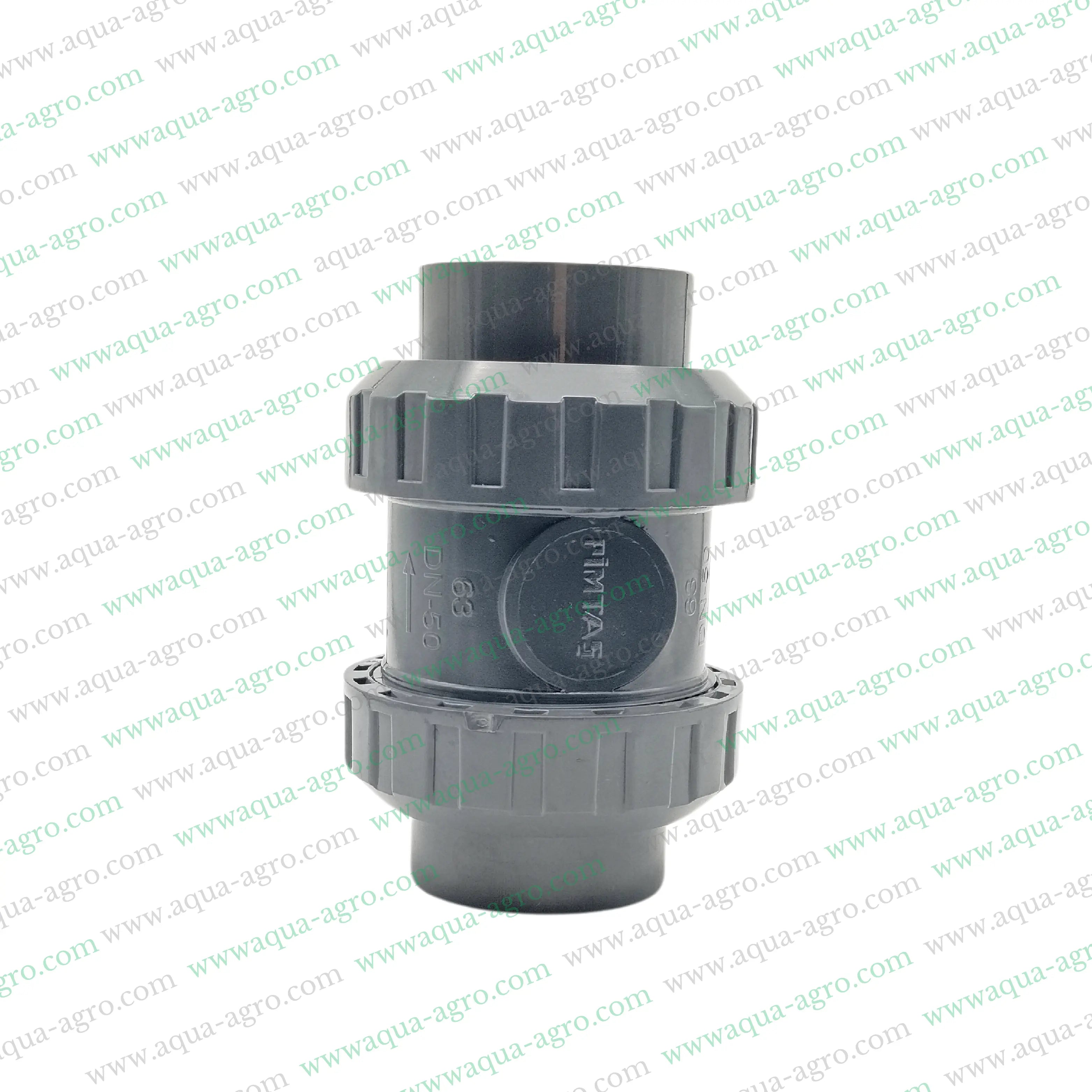 Non-Return Valve,Plastic Check Valve,2 Inch Valve,63mm Non-Return Valve,Spring Check Valve,Double Union Valve,Plain End Socket Valve,PVC Non-Return Valve