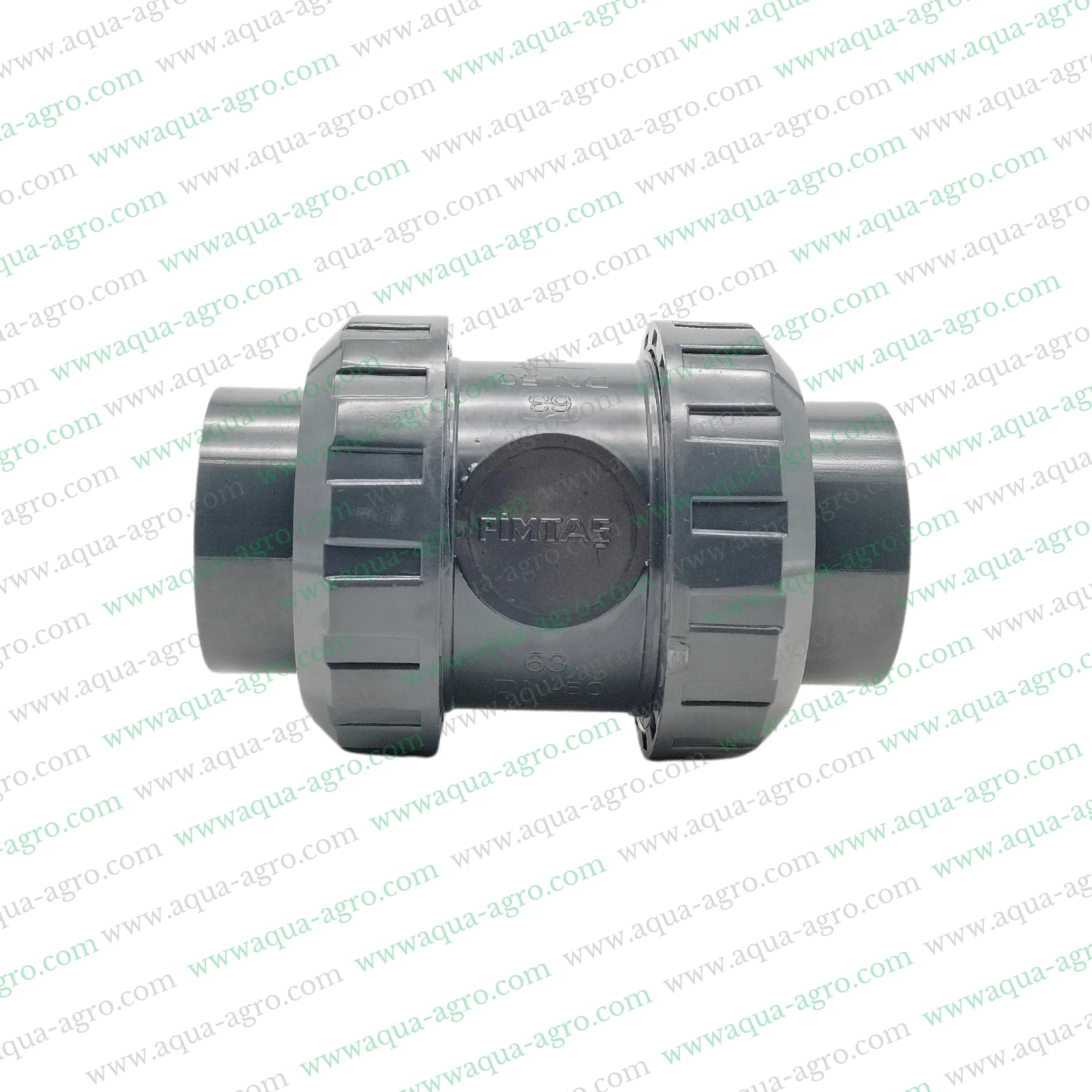 Non-Return Valve,Plastic Check Valve,2 Inch Valve,63mm Non-Return Valve,Spring Check Valve,Double Union Valve,Plain End Socket Valve,PVC Non-Return Valve