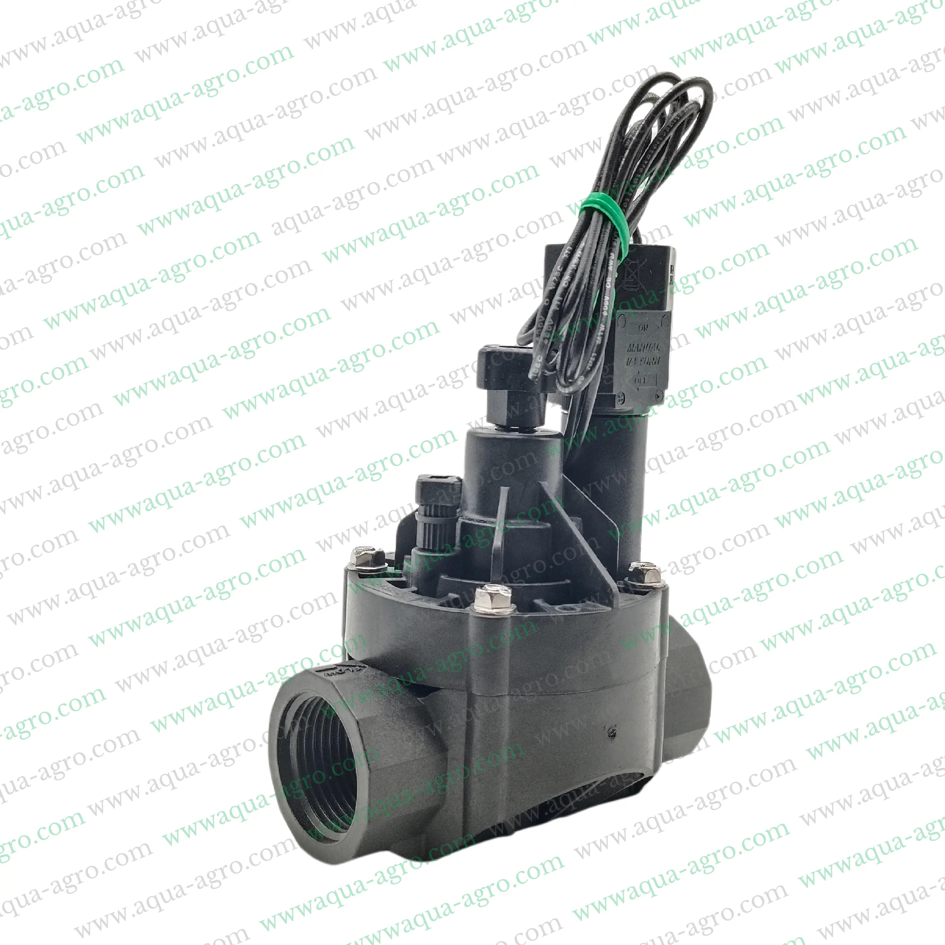 RAIN BIRD - Irrigation - Automation - Solenoid Valve - I100HVFBSP - 24 VAC - 1 inch (32MM) - IHV Series Solenoid Valve with FLow Control