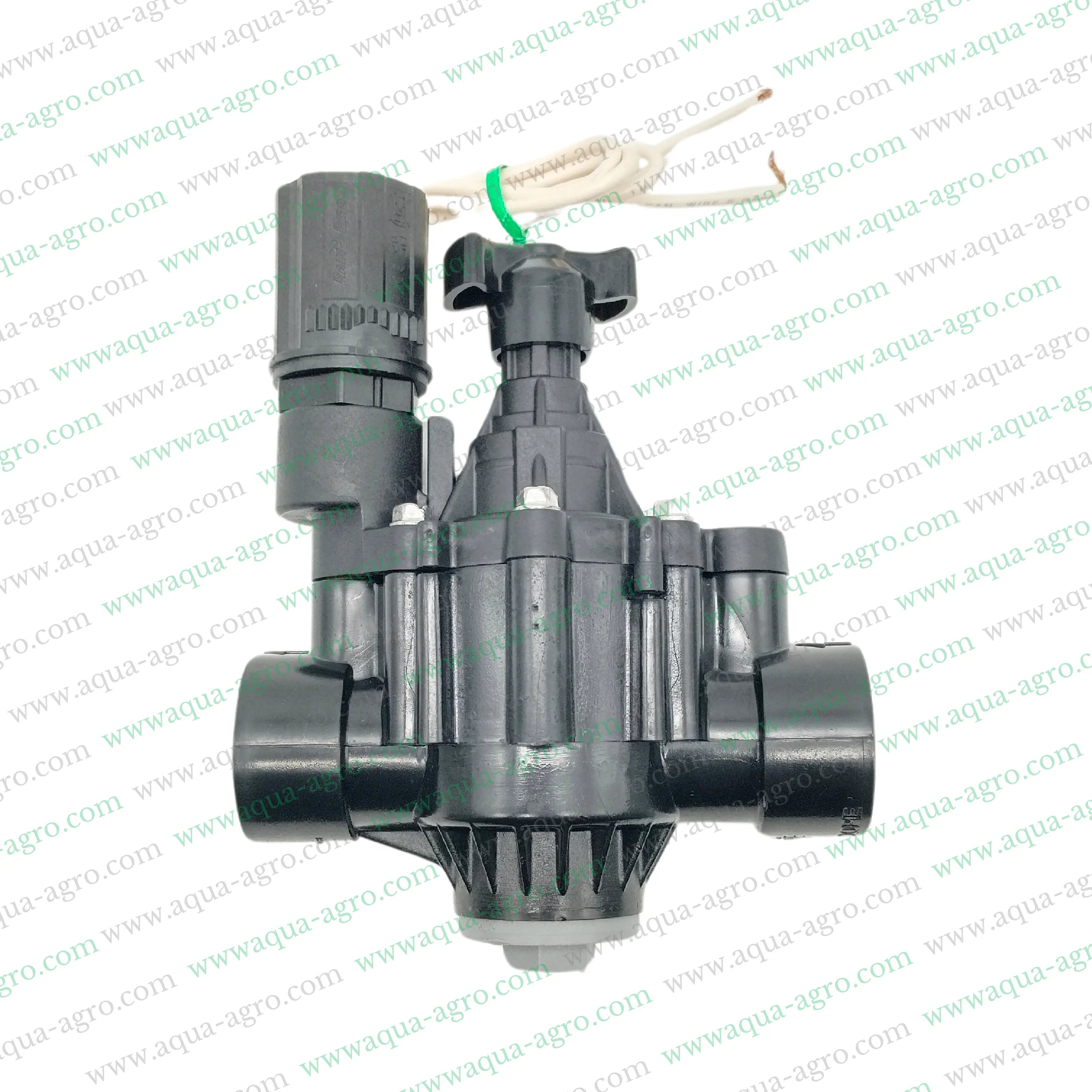 RAIN BIRD - Irrigation - Automation - Solenoid Valve - I100PGA-24-VAC - 1 inch (32MM) - 24 VAC Coil - PGA Series Valve with FLow Control