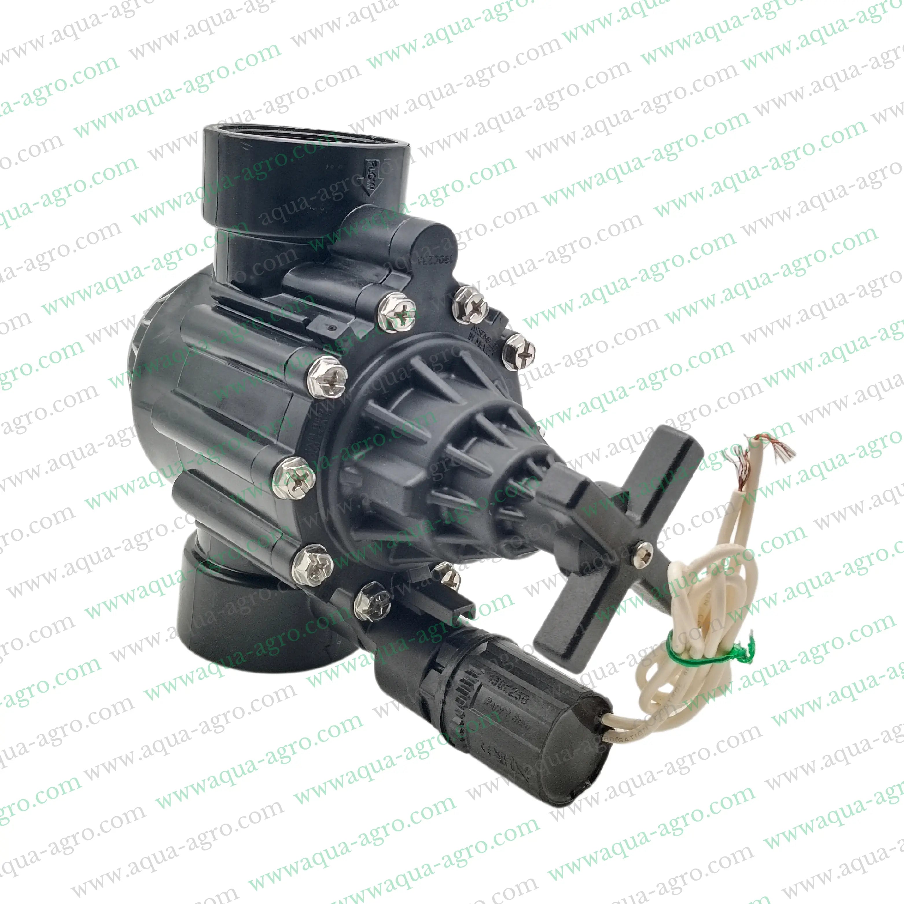 RAIN BIRD - Irrigation - Automation - Solenoid Valve - I200PGA-24-VAC - 2 inch (63MM) - 24 VAC Coil - PGA Series Valve with FLow Control