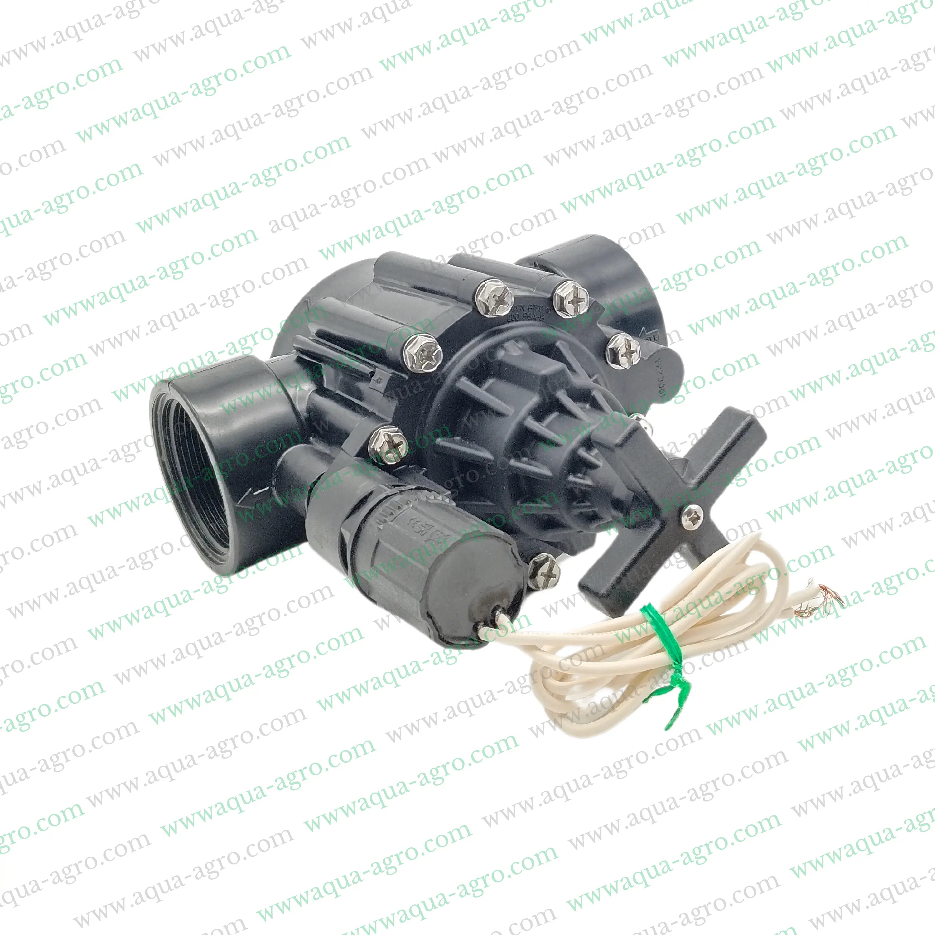 RAIN BIRD - Irrigation - Automation - Solenoid Valve - I200PGA-24-VAC - 2 inch (63MM) - 24 VAC Coil - PGA Series Valve with FLow Control