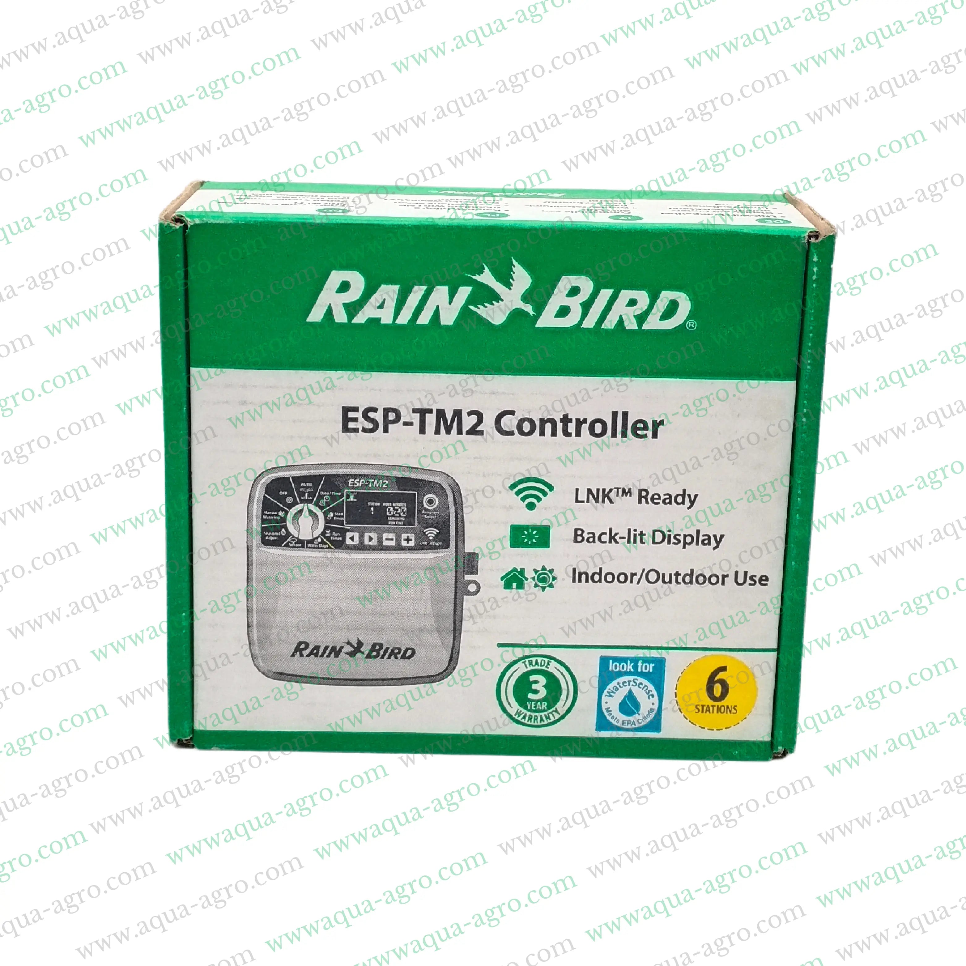 RAIN BIRD - Irrigation - Automation - Standard Controller - ESP-TM2-8-230V - outdoor - 8 Station - 24 VAC output model - WIFI capable