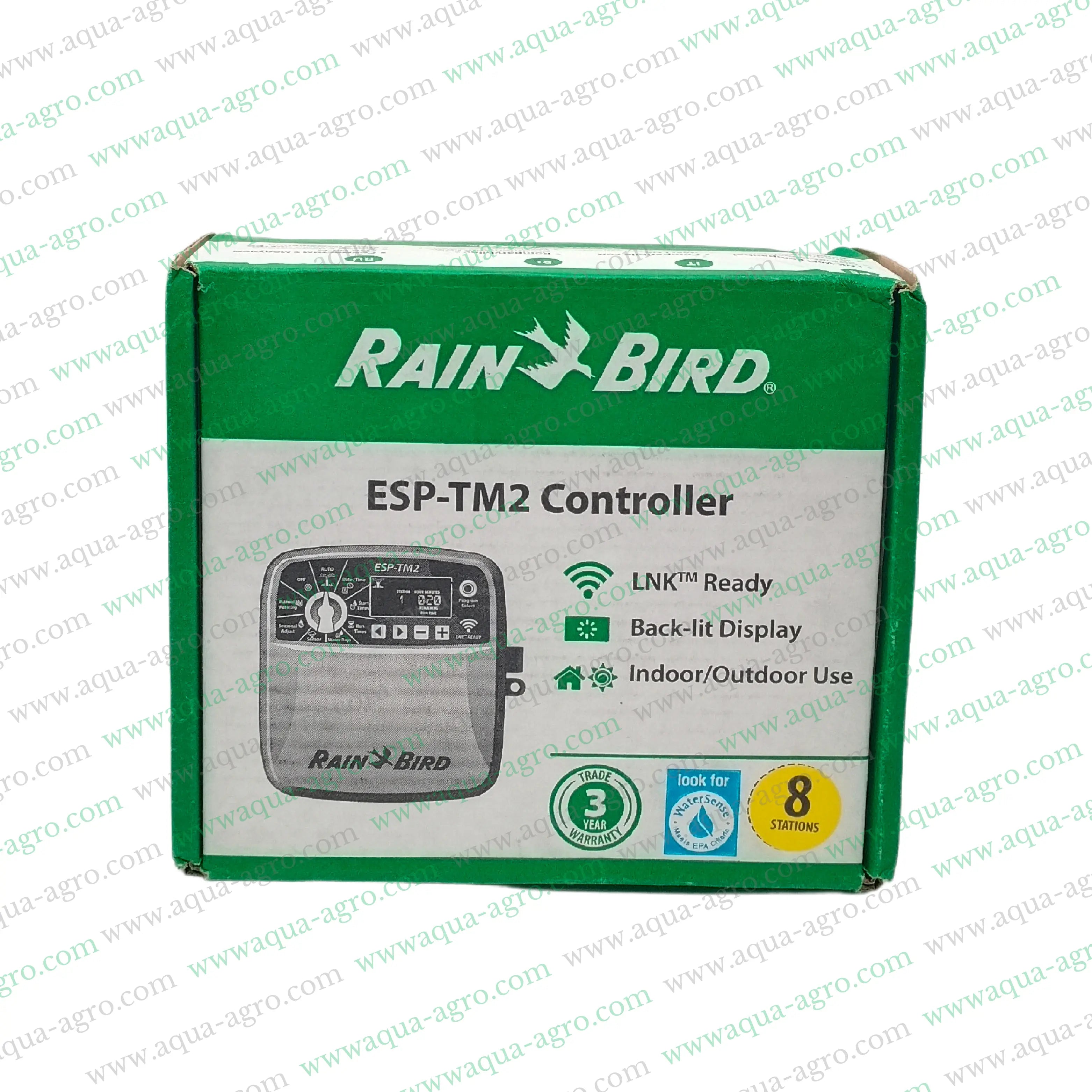 RAIN BIRD - Irrigation - Automation - Standard Controller - ESP-TM2-8-230V - outdoor - 8 Station - 24 VAC output model - WIFI capable