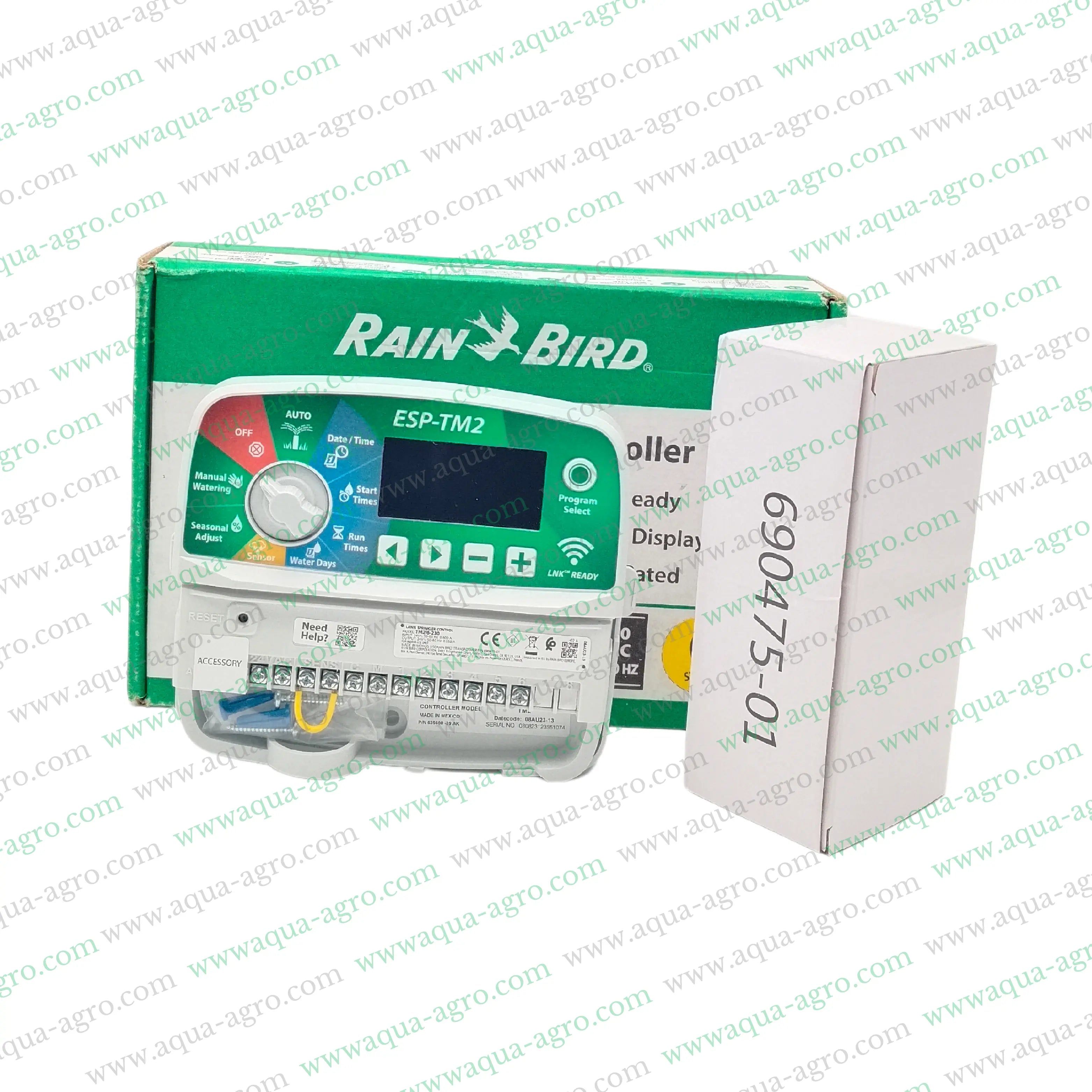 RAIN BIRD - Irrigation - Automation - Standard Controller - ESP-TM2I-6-230V - Indoor - 6 Station - 24 VAC output model - WIFI capable