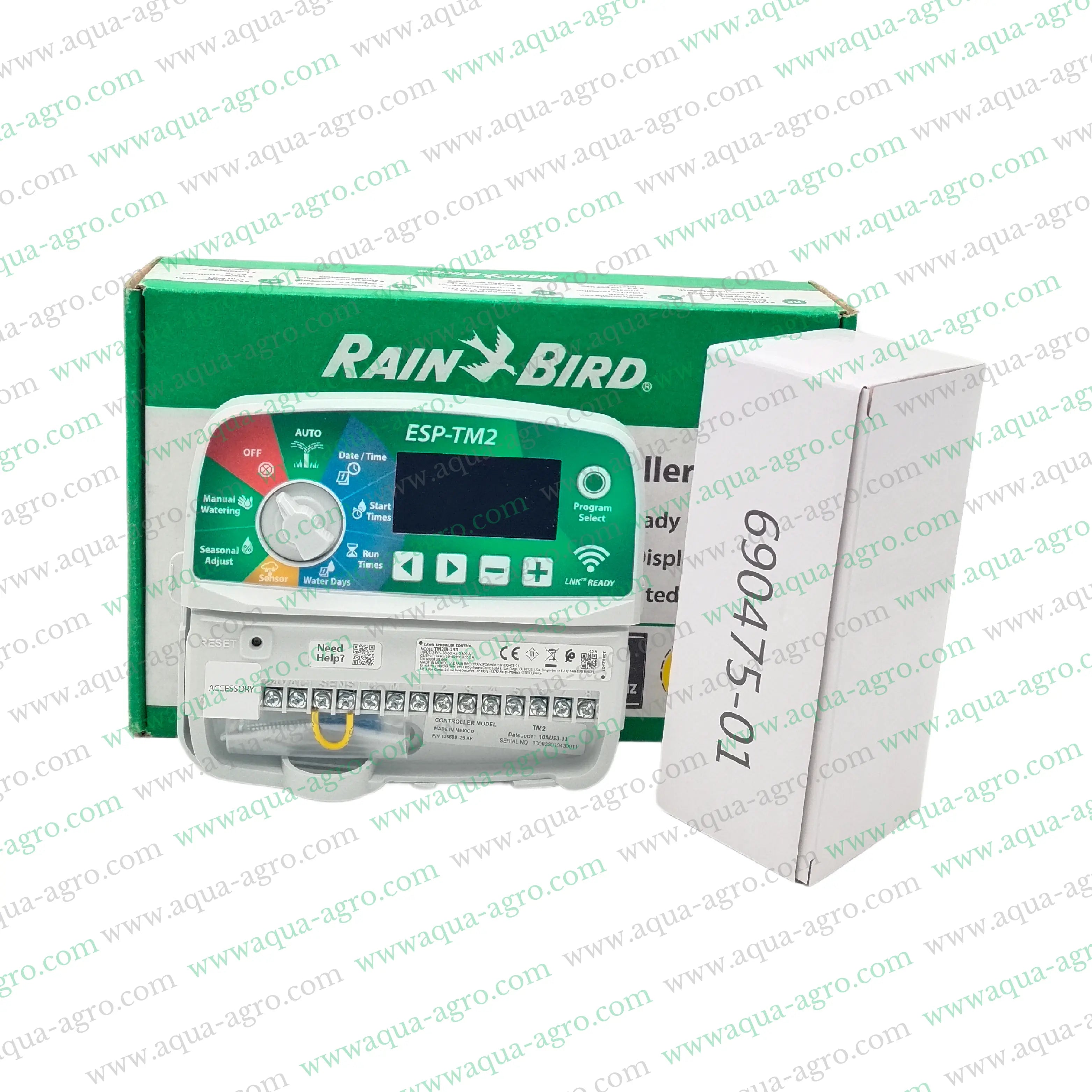 RAIN BIRD - Irrigation - Automation - Standard Controller - ESP-TM2I-8-230V - Indoor - 8 Station - 24 VAC output model - WIFI capable