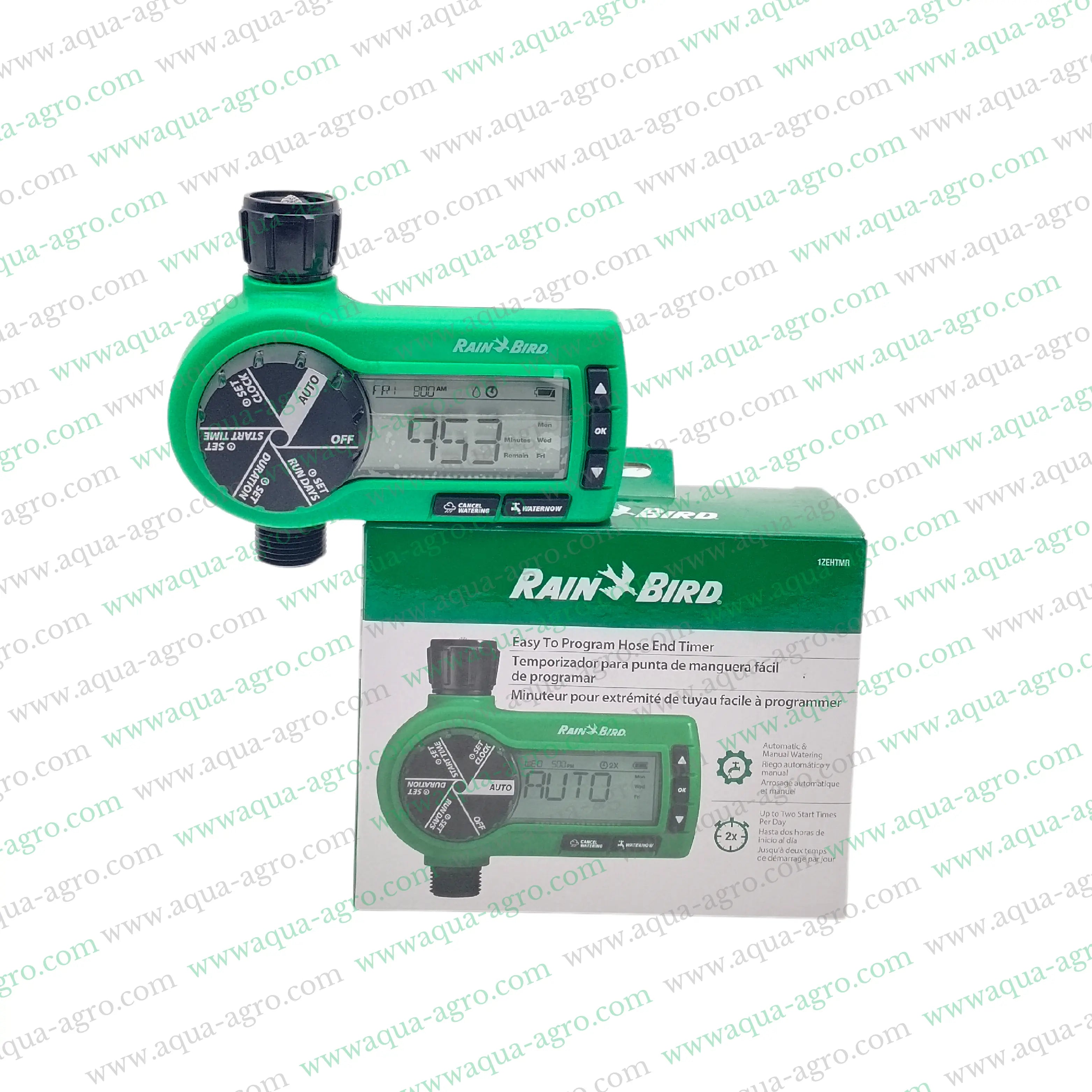 RAIN BIRD - Irrigation - Automation - Tap Timer - 1ZEHTMR - Single outlet - Battery operated - Digital Cyclic programmer