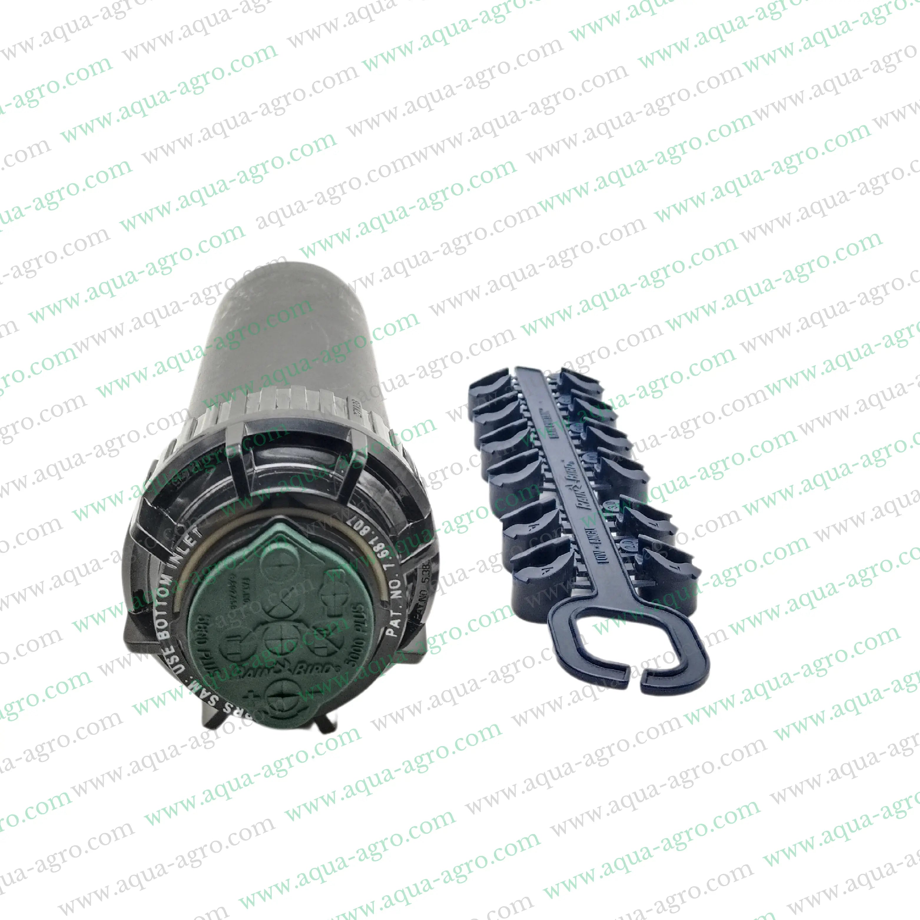 Rain Bird Sprinklers,Pop-Up Sprinkler,Gear-Drive Rotor,5004 Plus PC,25-50 Feet Radius Sprinkler,AM PRS Flow Shut Off,Automatic Sprinkler