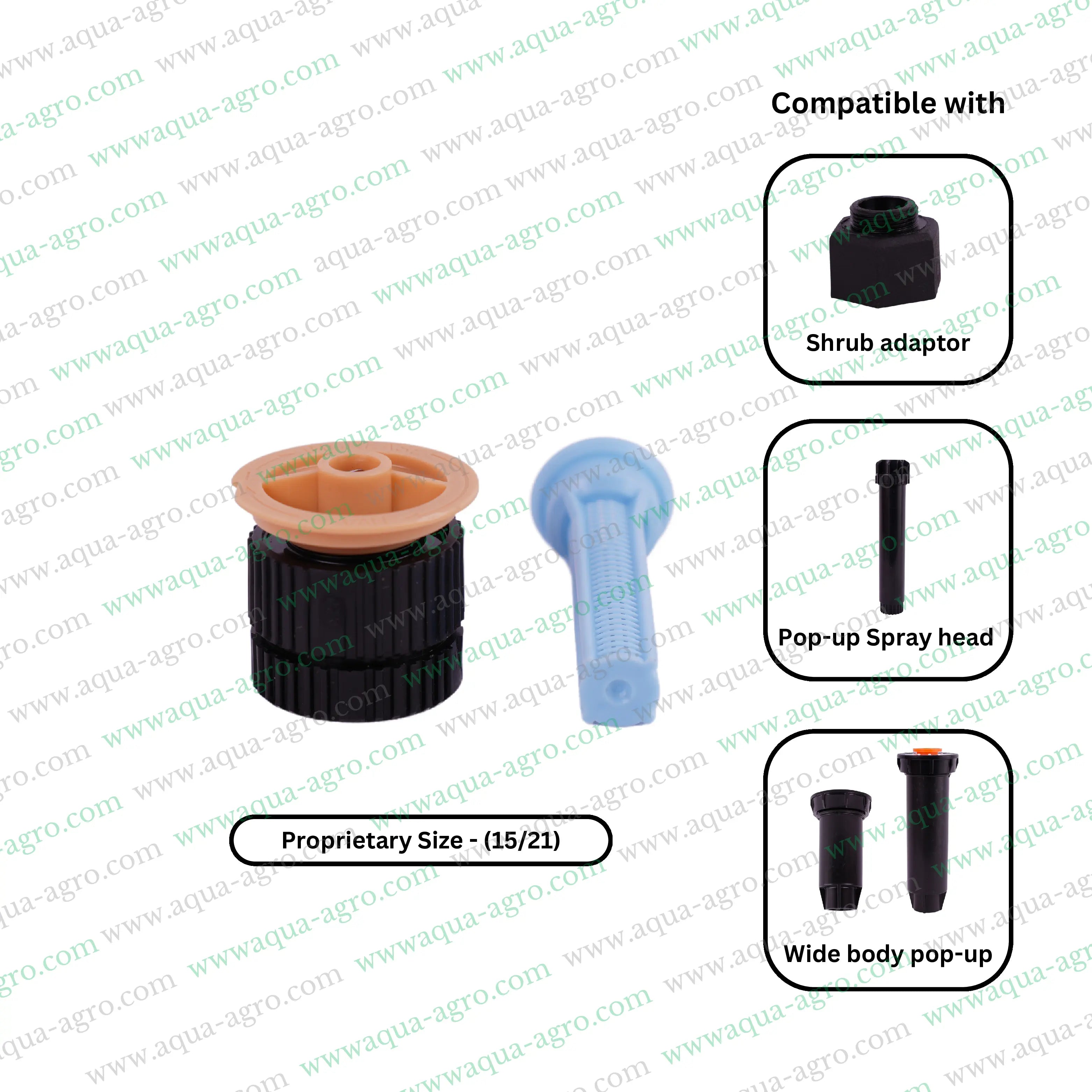 Static Spray Nozzle,Adjustable Arc Sprin,18 VAN Series Sprinkler Nozzle,ater-efficient Sprinkler Nozzle,Garden Irrigation Sprinkler