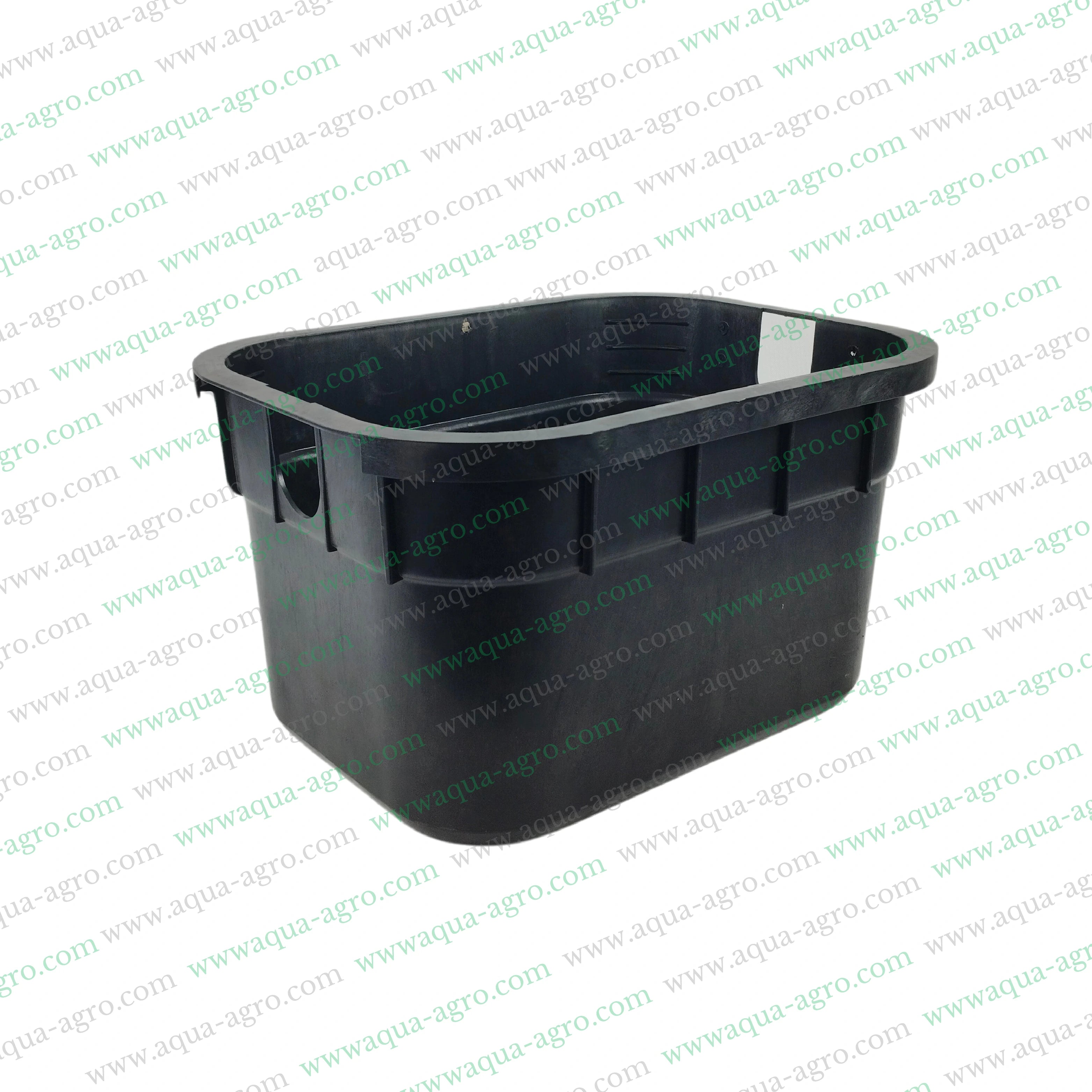 RAIN BIRD - Valve Box - Plastic - 12 Inch - Rectangular - Corrugated box with green lid - PVB Series - PVBSTD