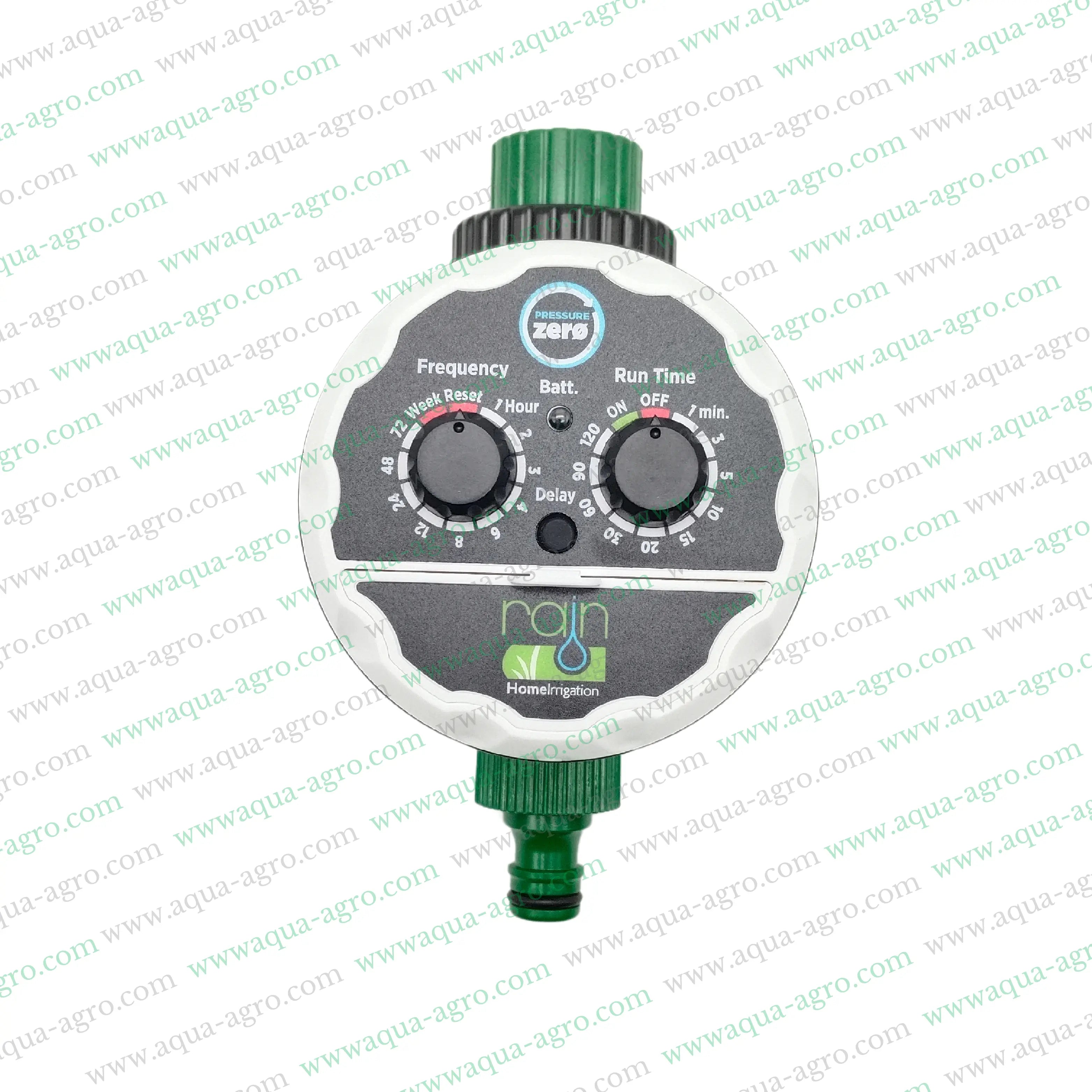 RAIN SpA - Irrigation - Automation - Tap Timer - AMICO - ZTT-01 - ZERO PRESSURE - Single outlet - Battery operated - Digital Cyclic programmer