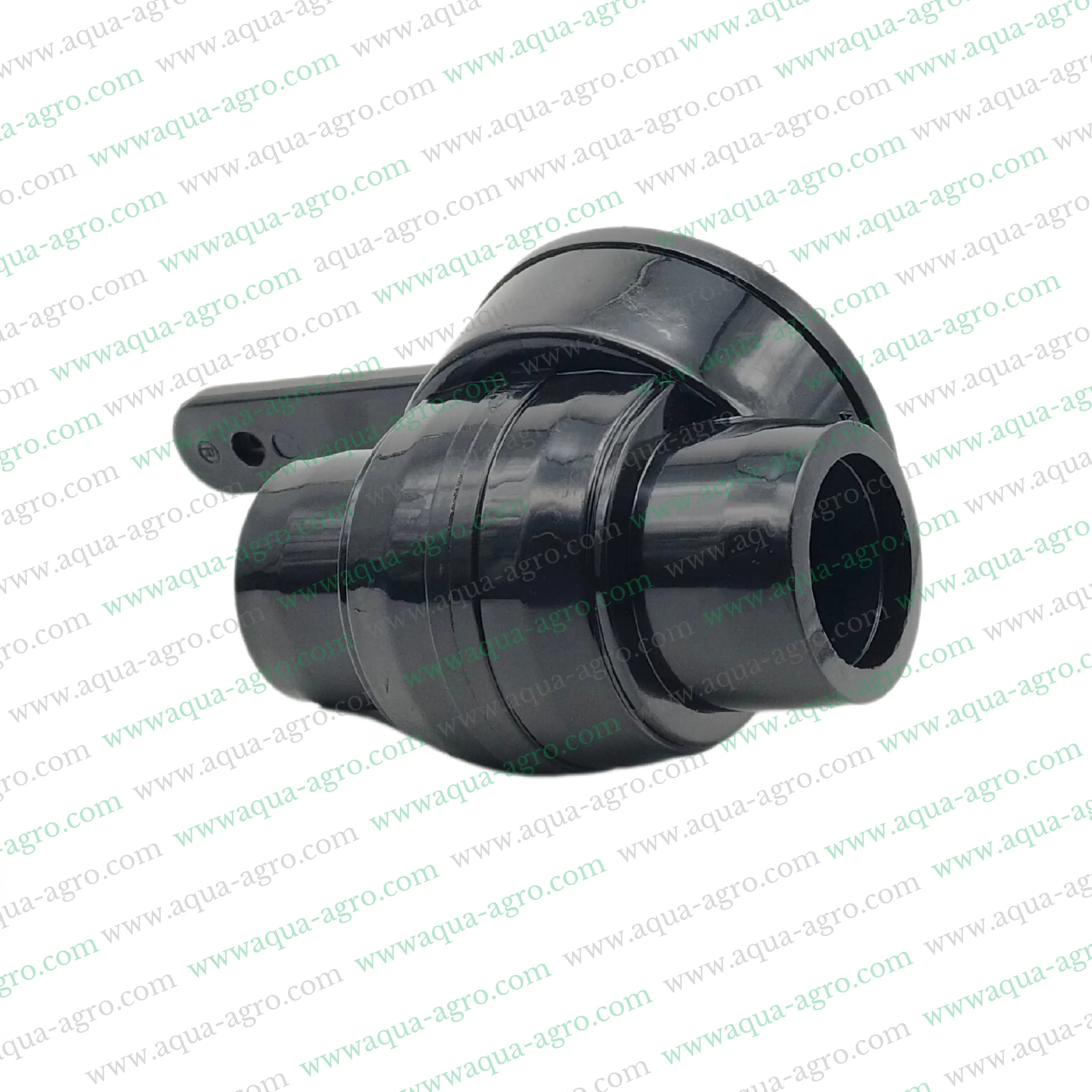 RAJ - Ball Valve - Plastic - Pp - Moulded - 1.5 inch (50mm) - Plain End - Socket