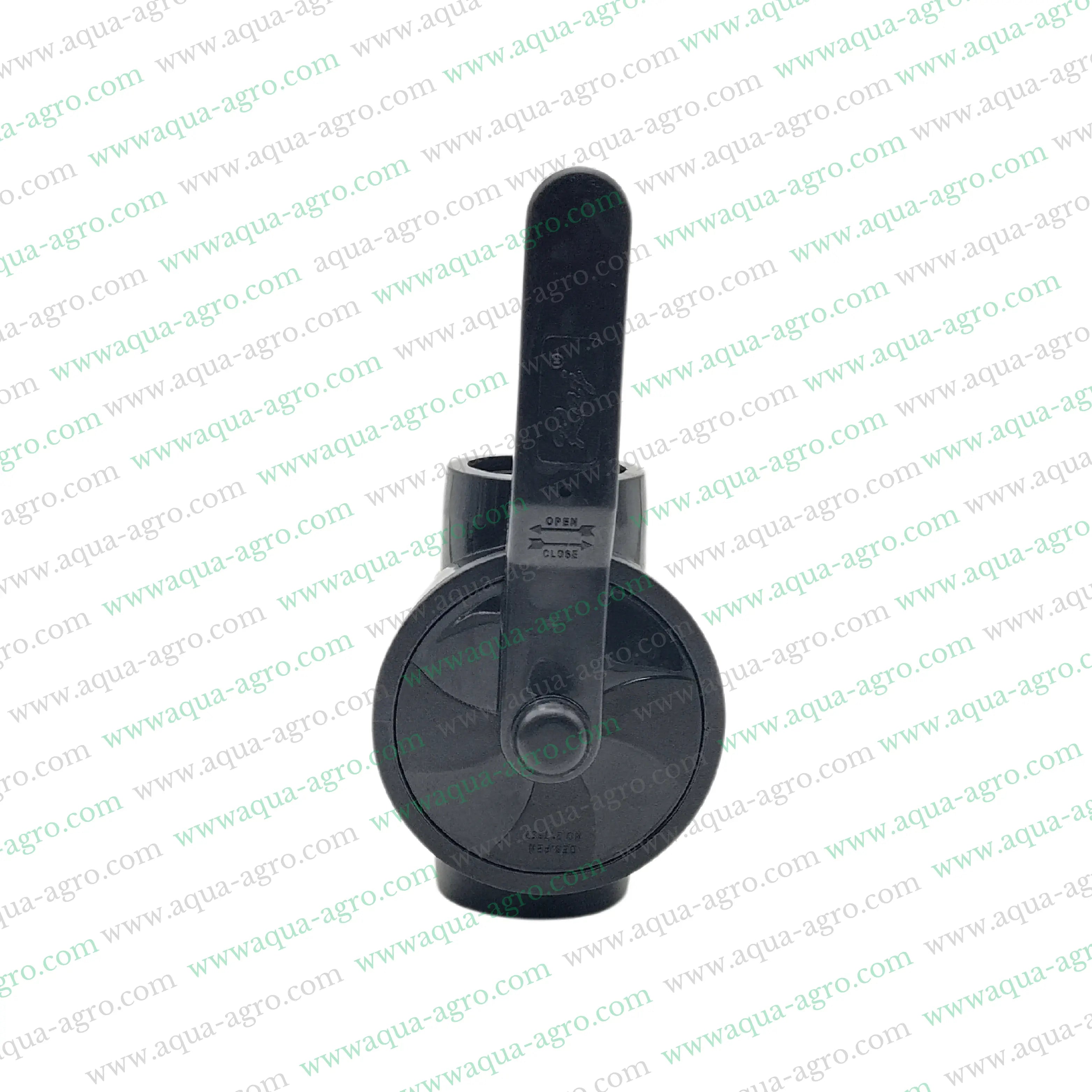 RAJ - Ball Valve - Plastic - Pp - Moulded - 1.5 inch (50mm) - Plain End - Socket