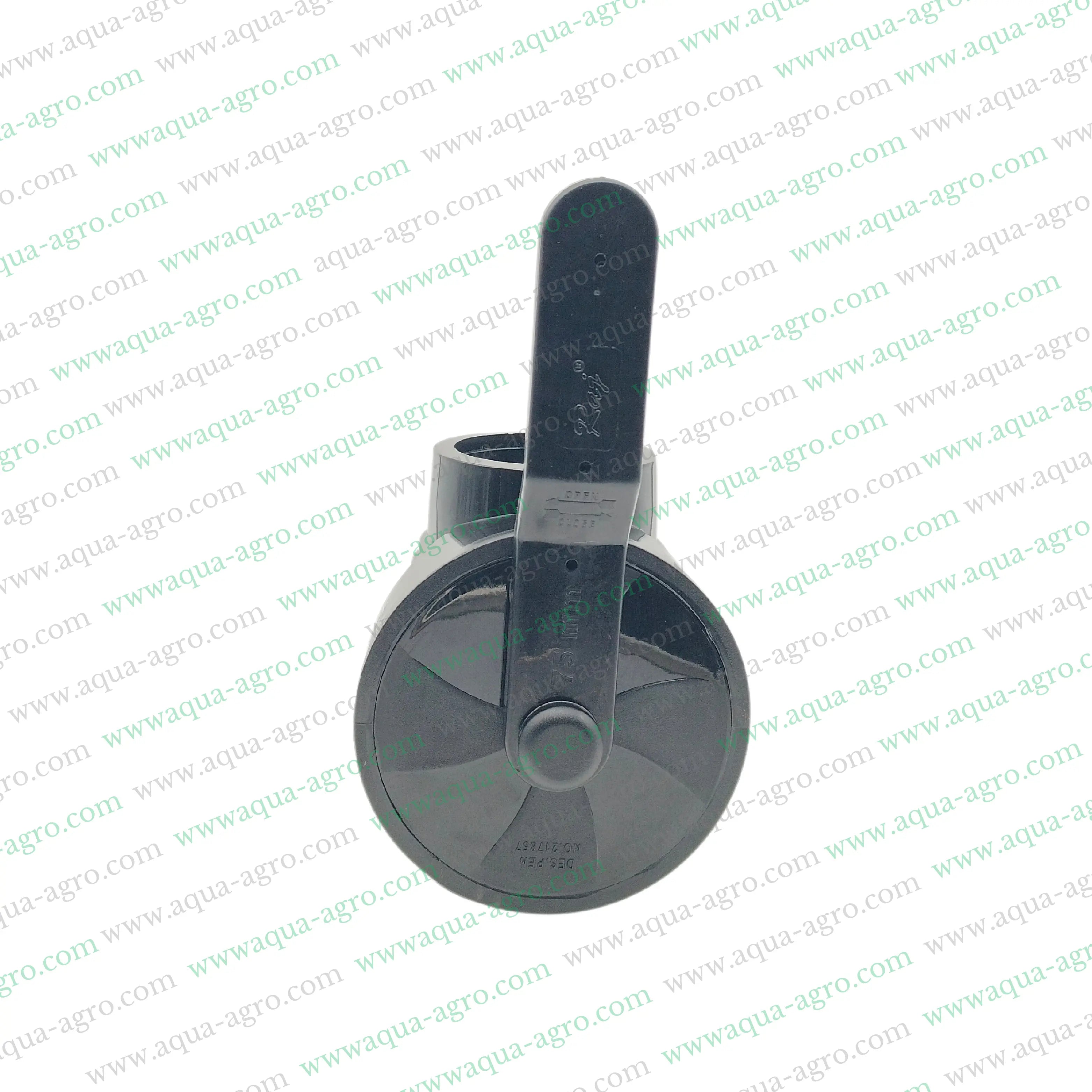 RAJ - Ball Valve - Plastic - Pp - Moulded - 2.5 inch (75mm) - Plain End - Socket